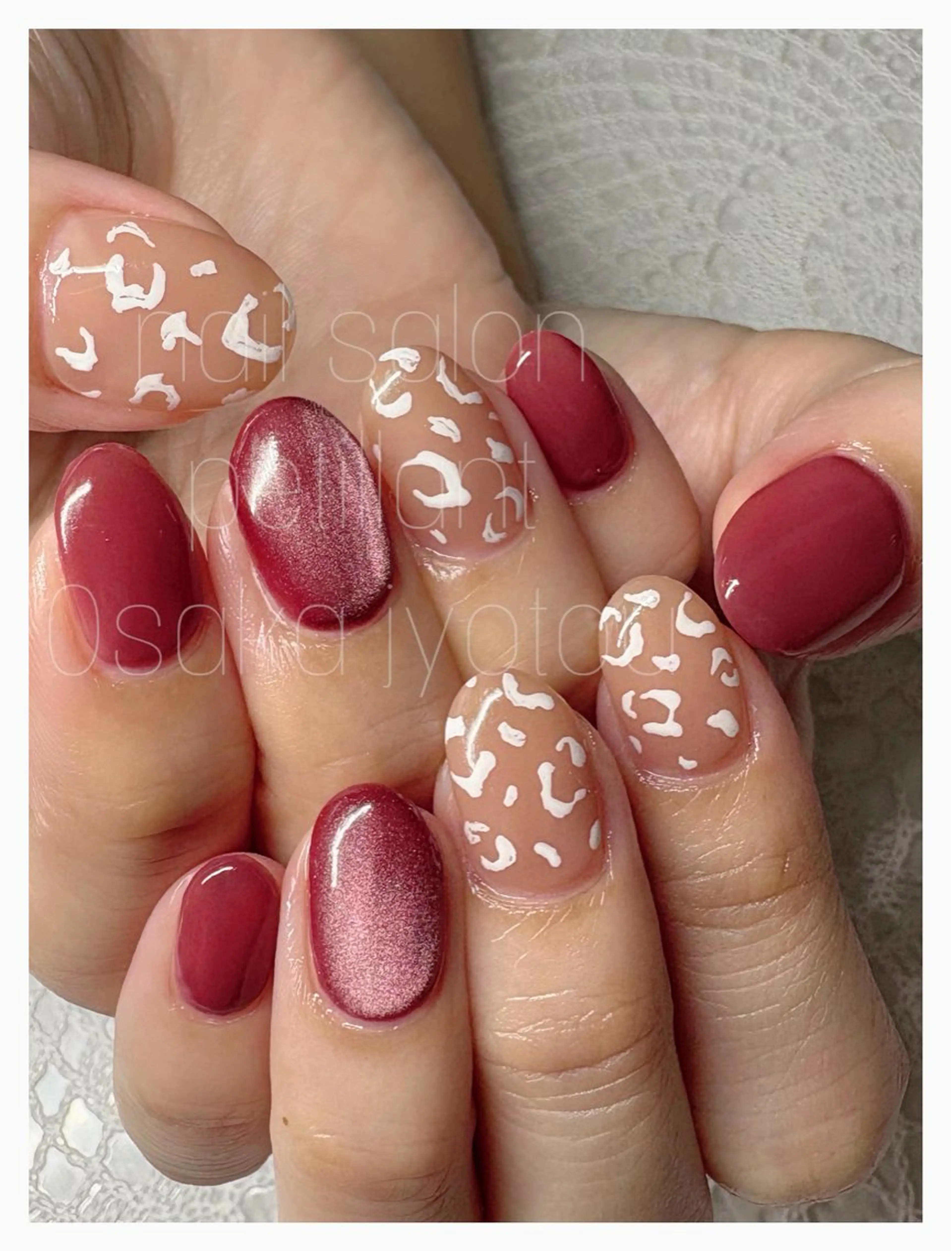 ネイル マグネットネイル ハンドネイル ハンドケア petillant所属・nail salon petillantのネイルデザイン