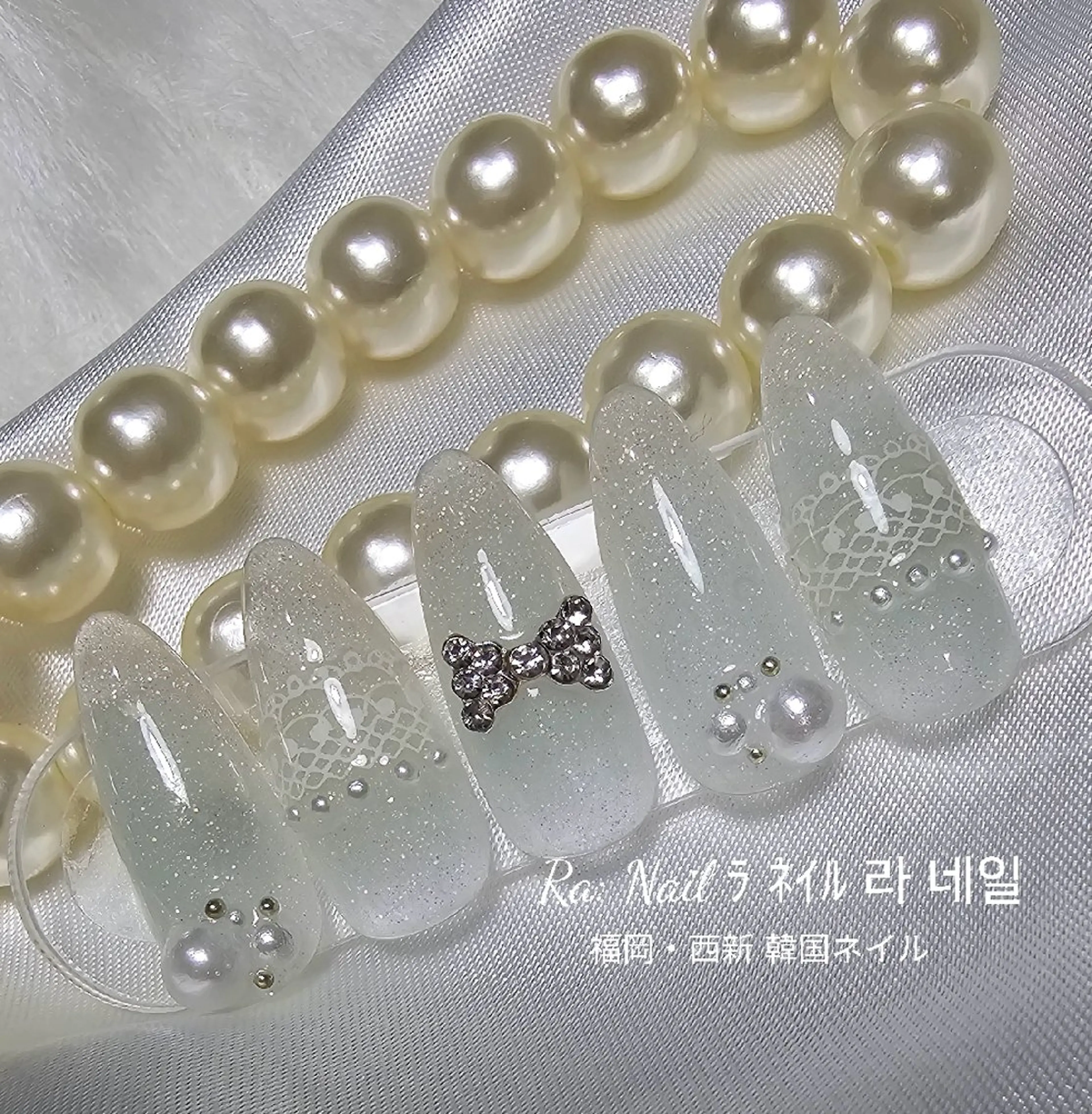 ネイル スカルプネイル Ra: Nail所属・Ra: nail    西新 韓国ネイルのネイルデザイン
