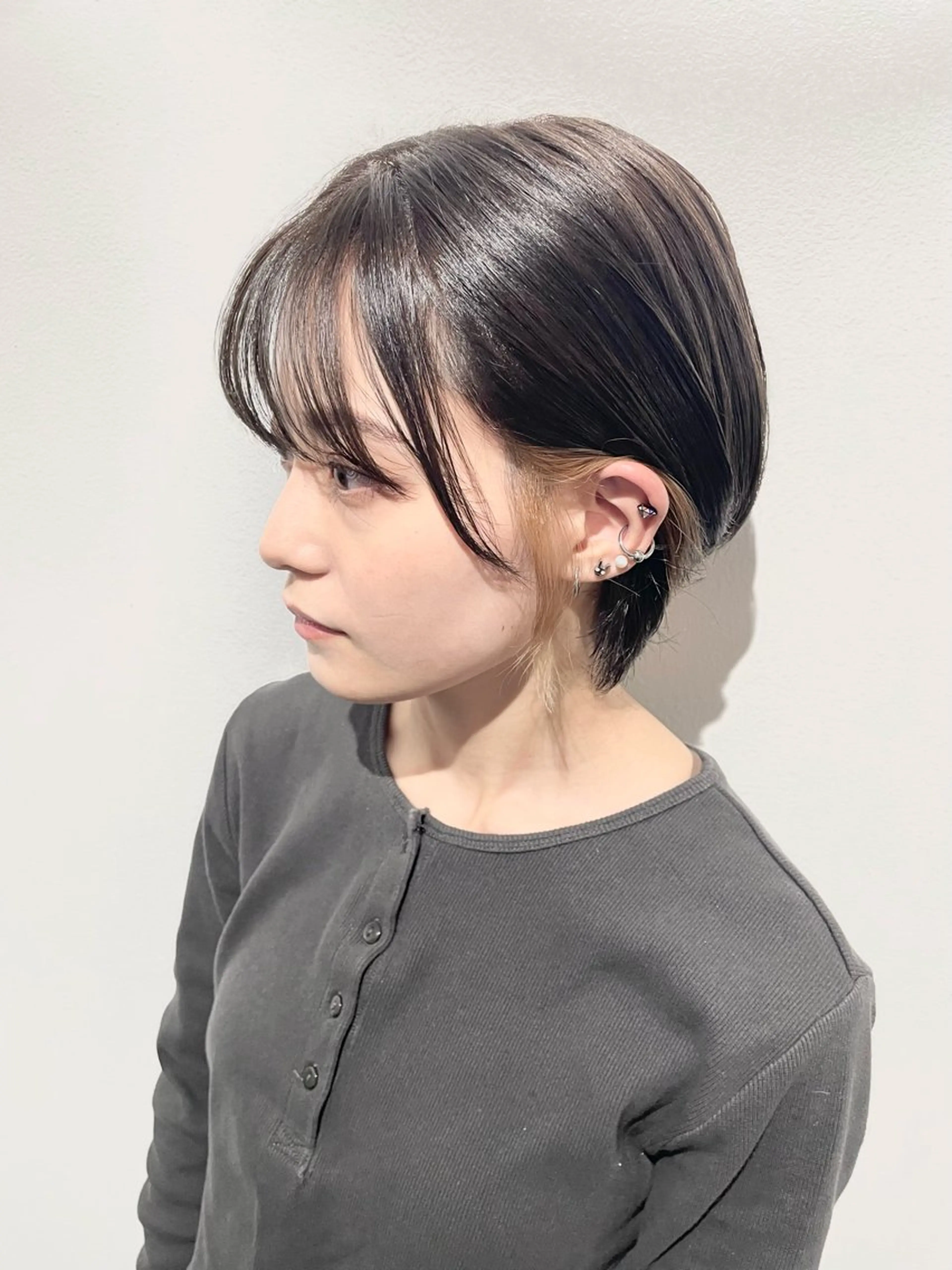 オトナKAWAII ♪  イヤリングカラー✨の写真