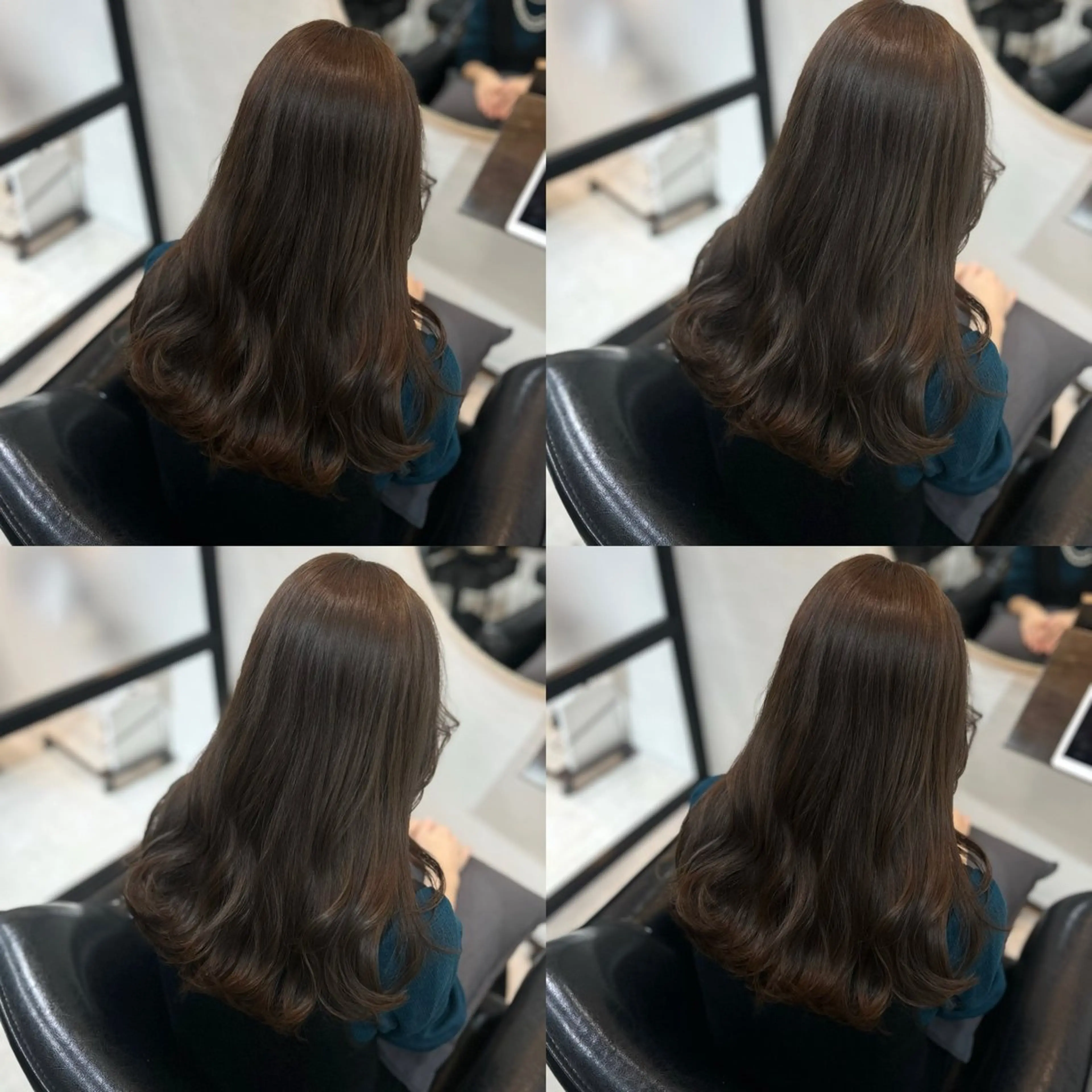 セミロング カラー カット ヘアカラー トリートメント 🤍透明感/韓国風 🤍サクラギヒトミのヘアスタイル