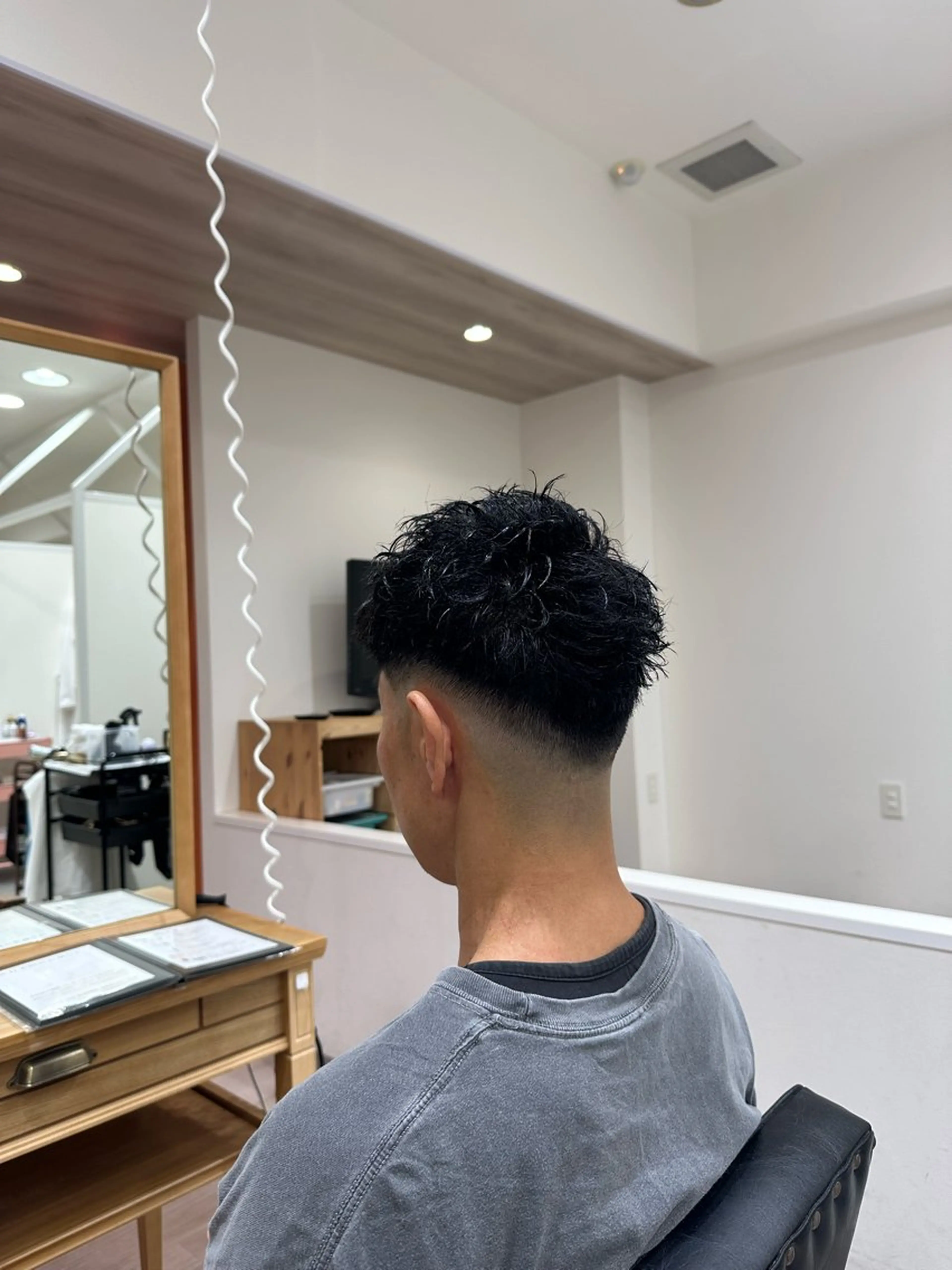 フェードカットモデルの写真