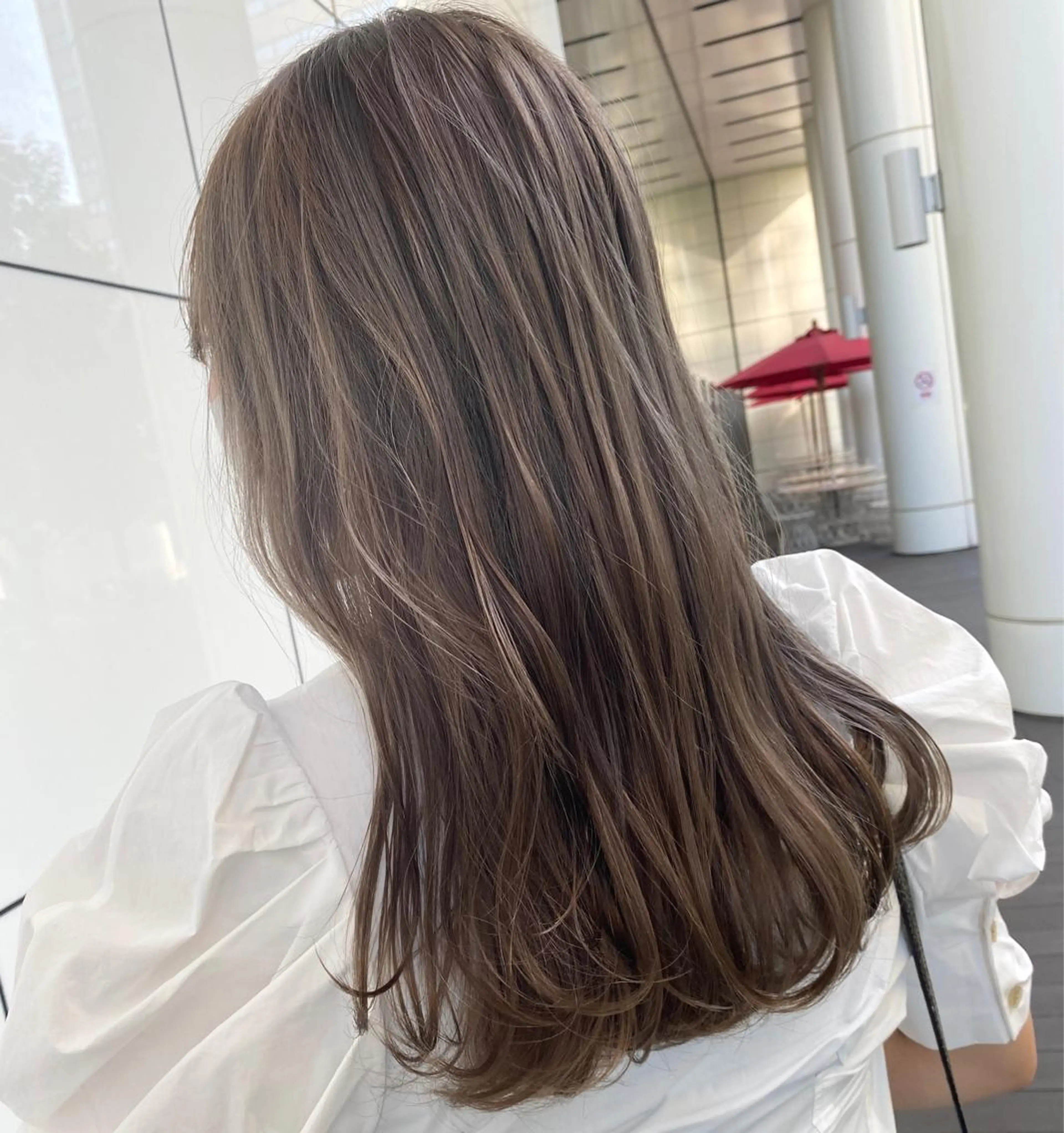 ロング Lolonois梅田 スタッフのヘアスタイル