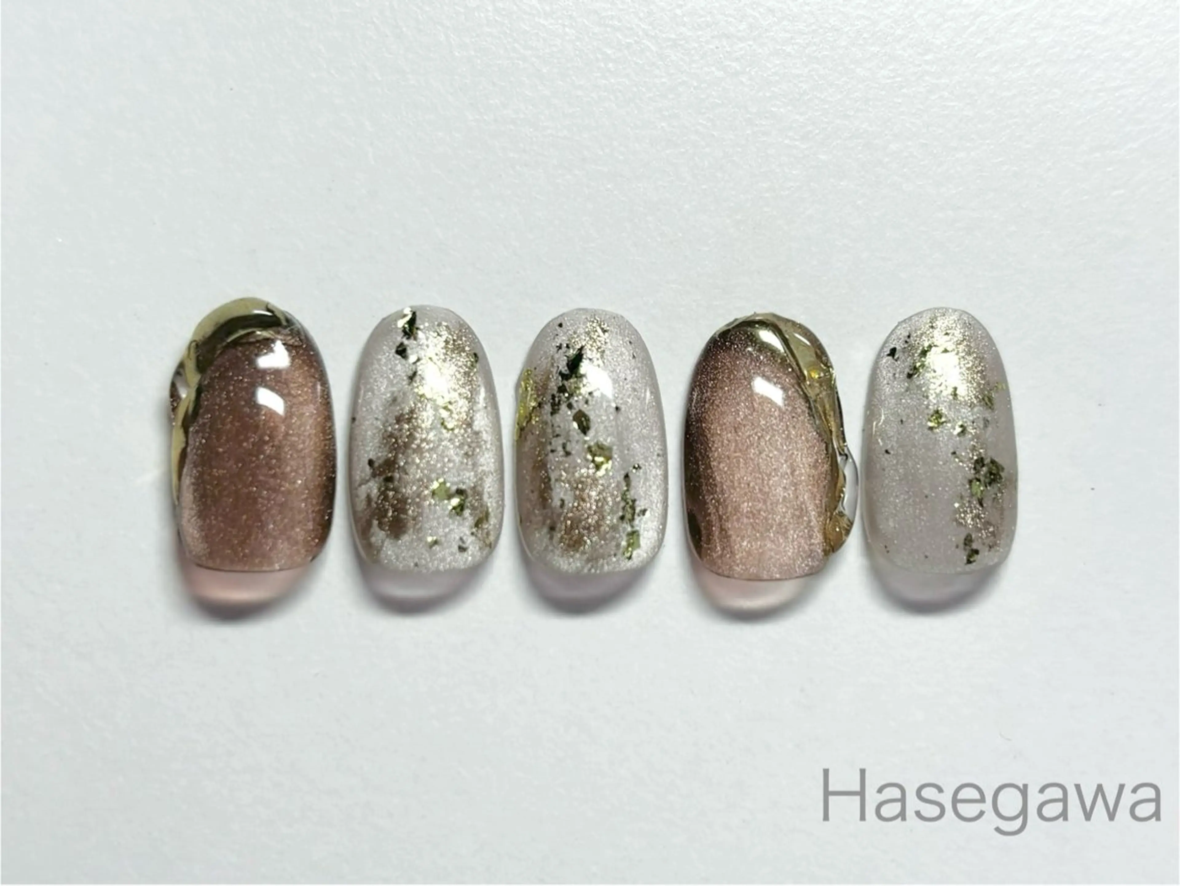 ネイル アートネイル クリアネイル マグネットネイル ぷっくりネイル ハンドネイル DROP所属・DROP 長谷川のネイルデザイン