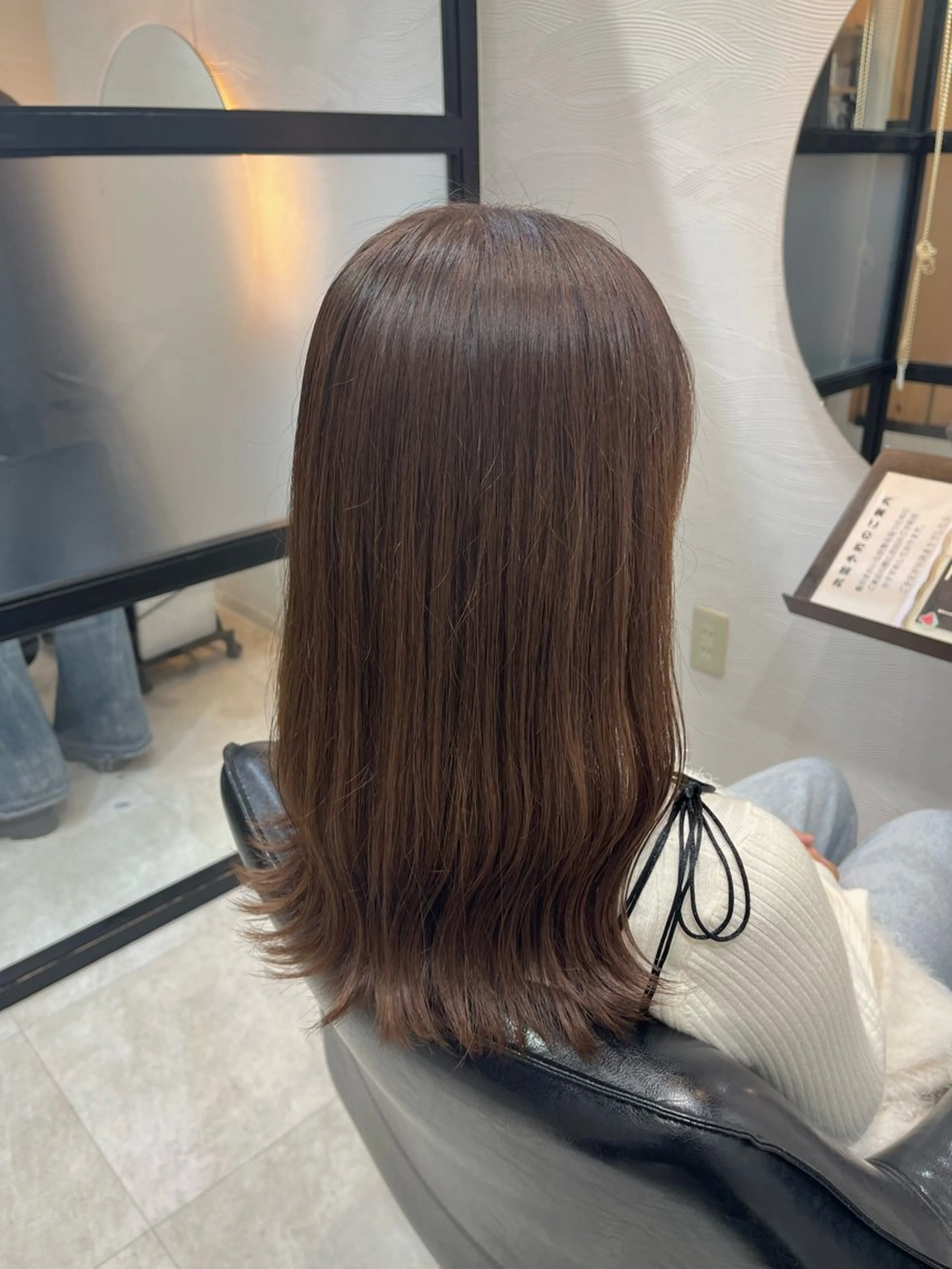 ロング カラー ヘアカラー トリートメント 【ニュアンスカラー・ 髪質改善】スズキカナのヘアスタイル