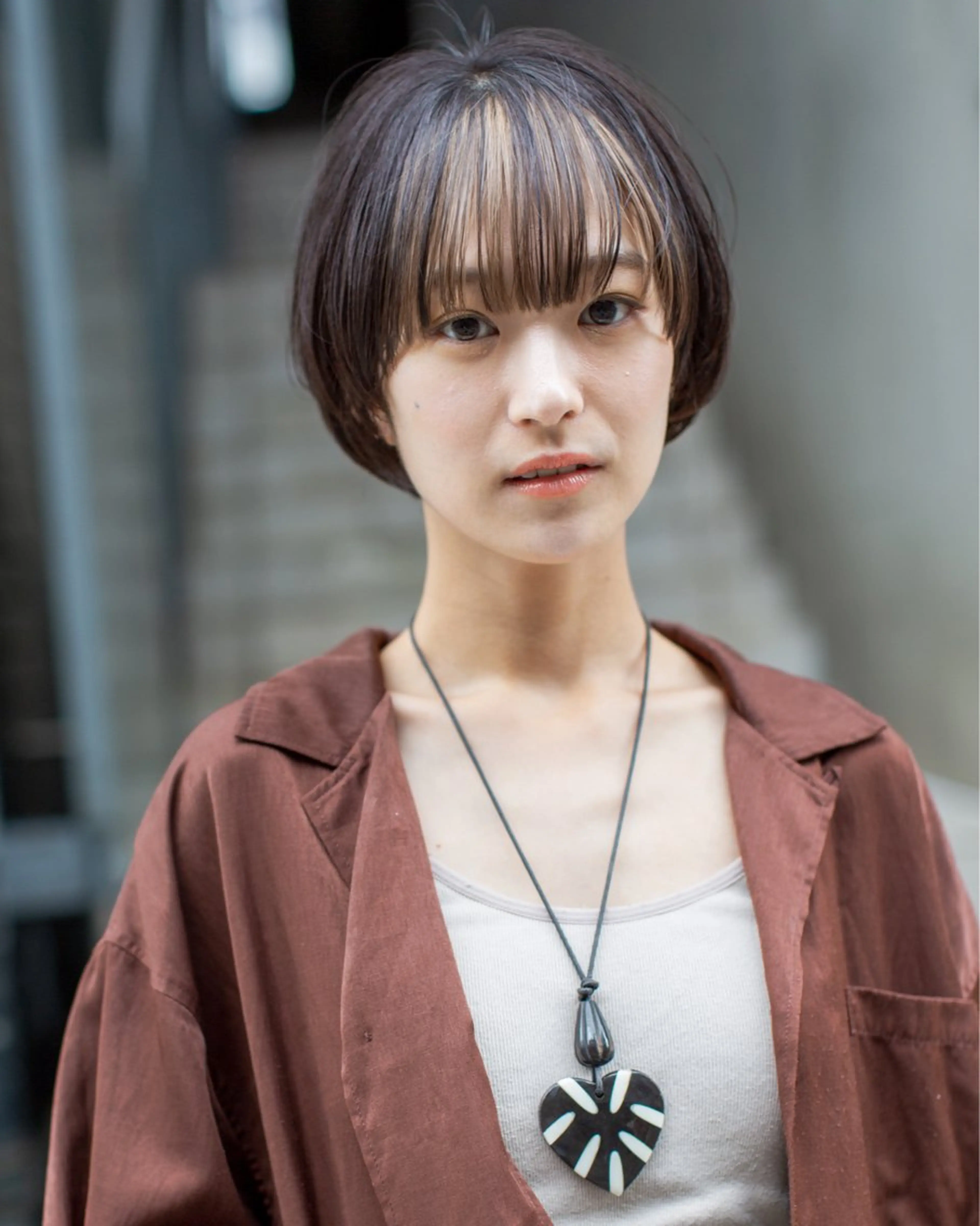 ショート カット ヘアカラー ボブウルフ／ボブ Satsukiのヘアスタイル