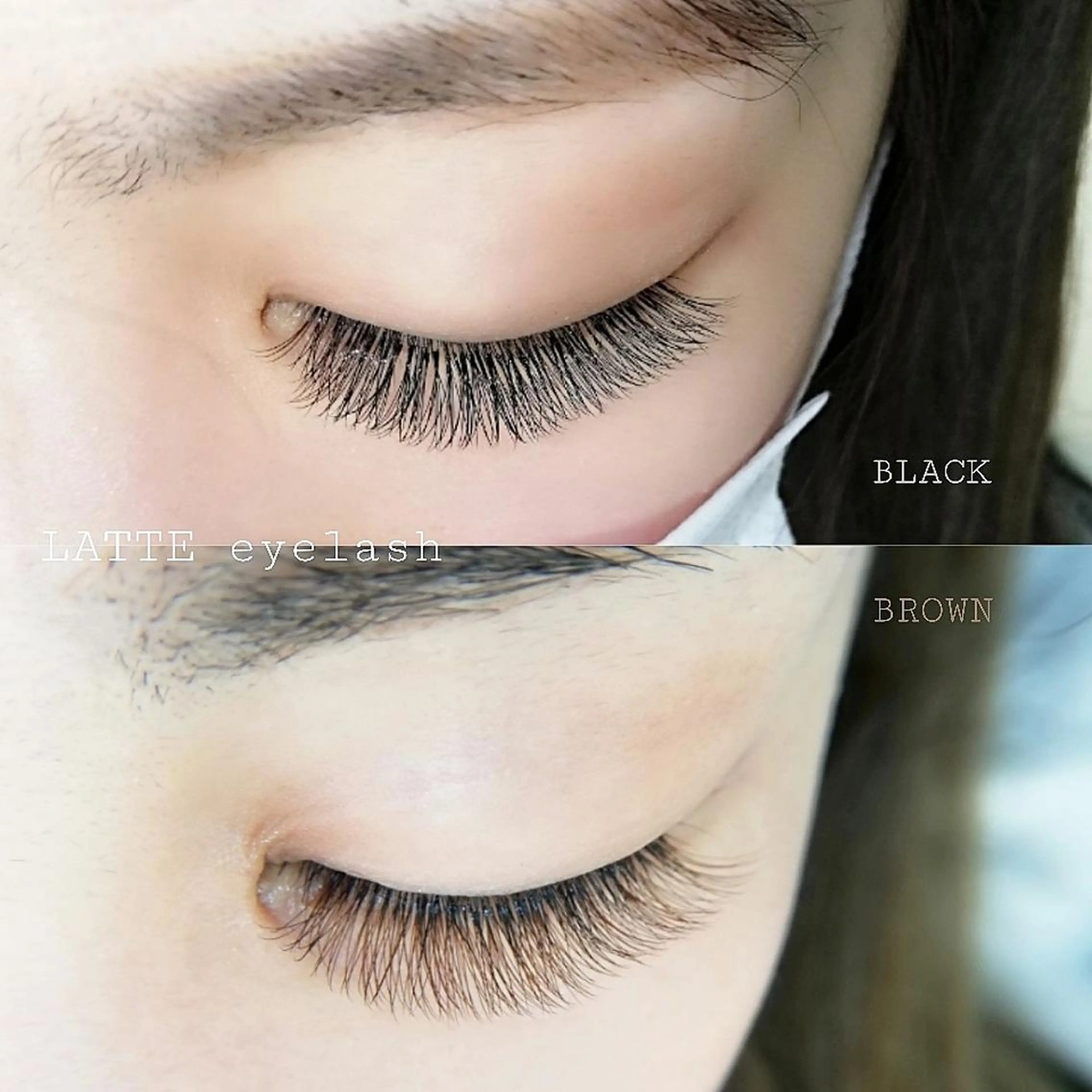 マツエク・マツパ カラーマツエク LATTE マツエク&ハイパーナイフ所属・LATTE eyelashのマツエク・マツパデザイン