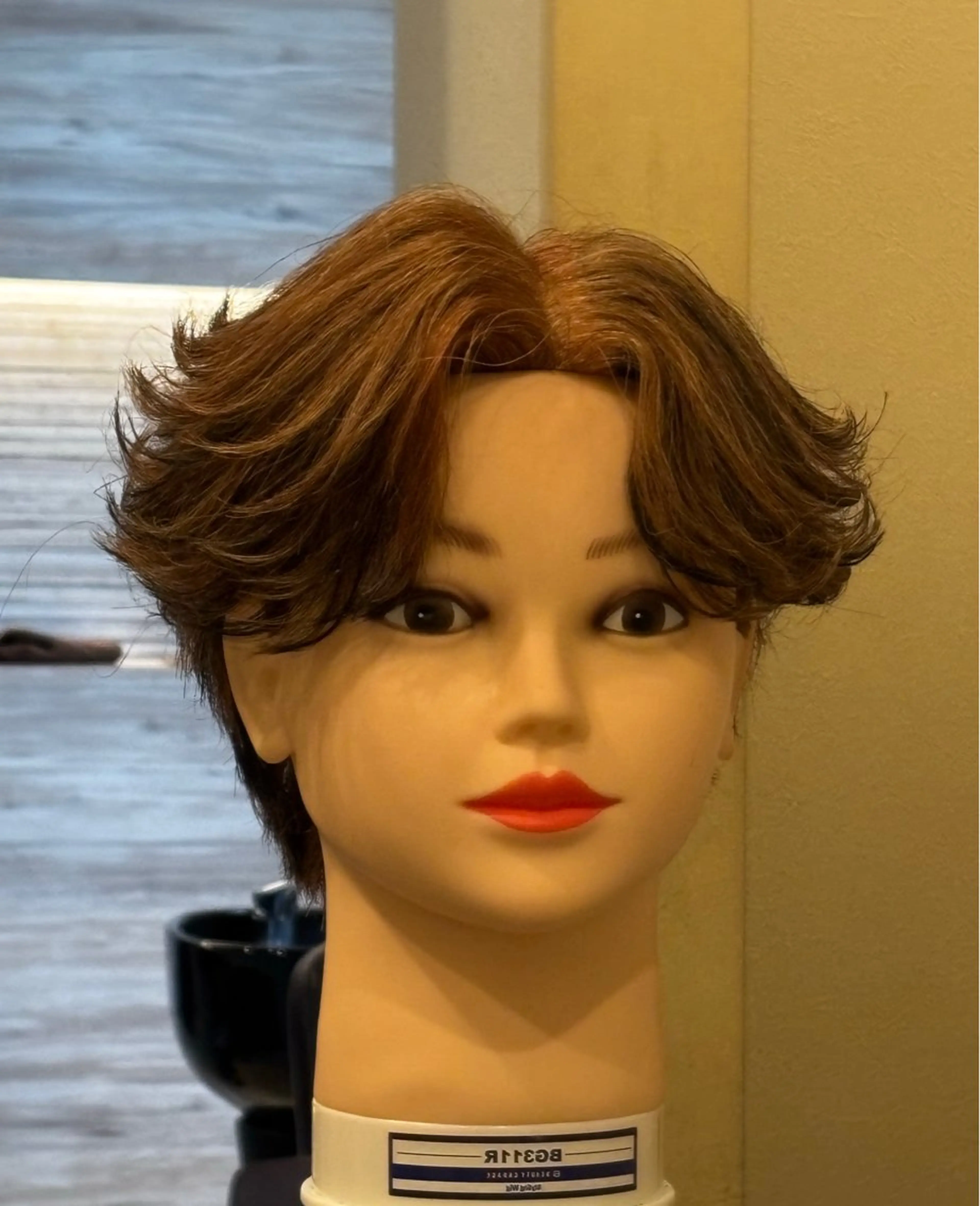 ショート メンズ センターパート あすか /カットモデル募集中のヘアスタイル