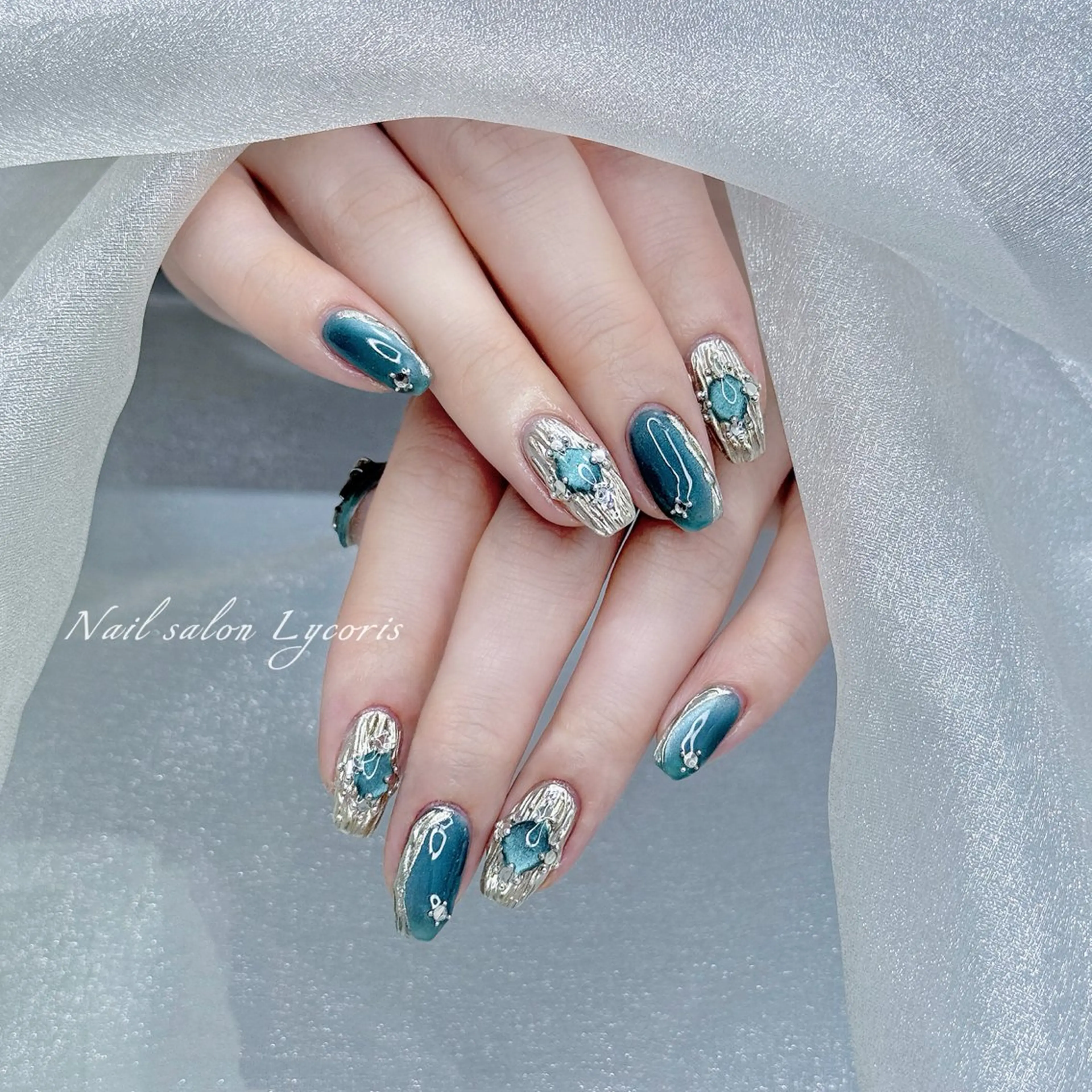 ネイル ハンドネイル Nail salon Lycoris キキのネイルデザイン