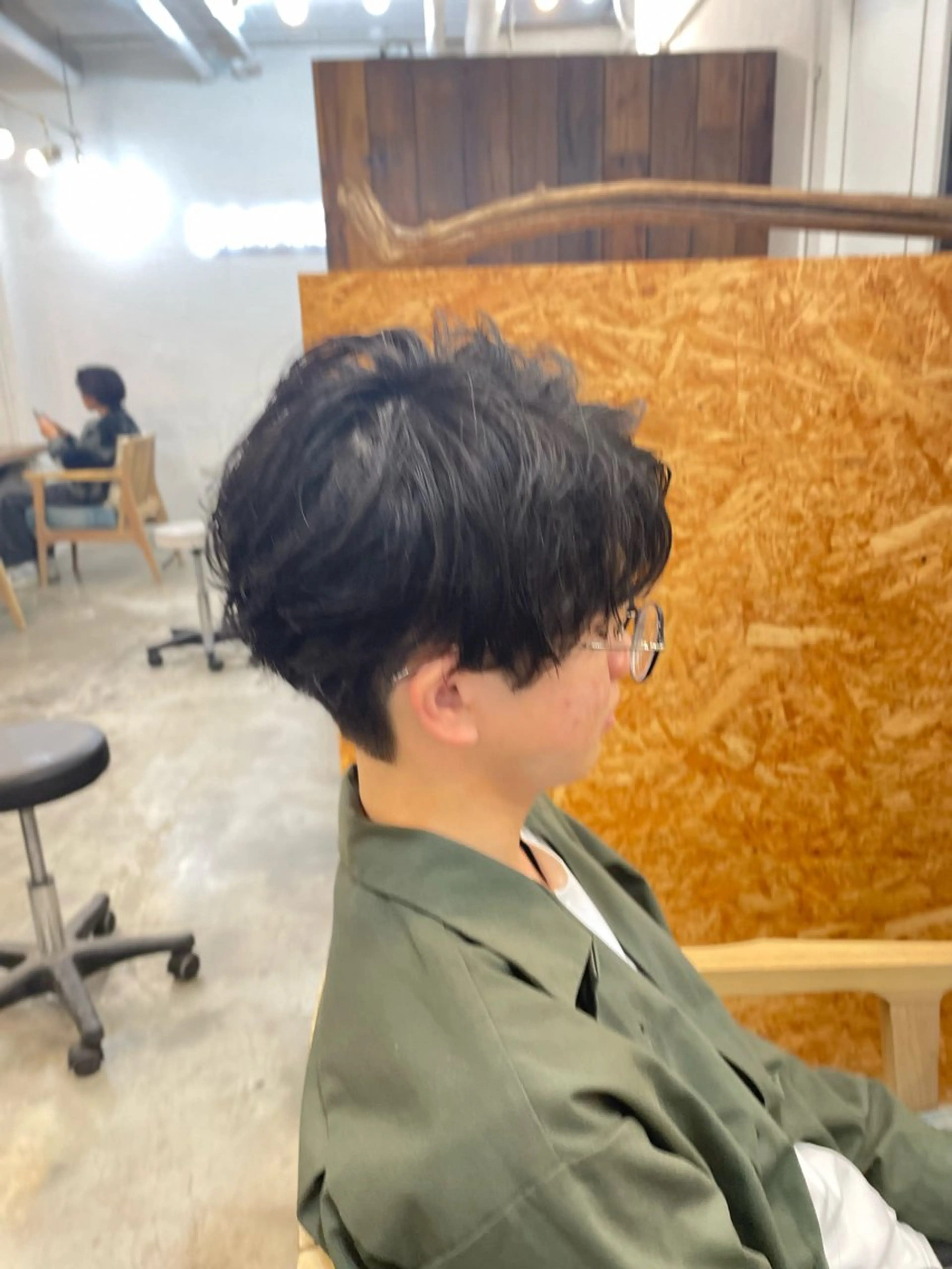 パーマ メンズ カット トリートメント 【髪質改善サロン】 🌟だいち🌟のヘアスタイル