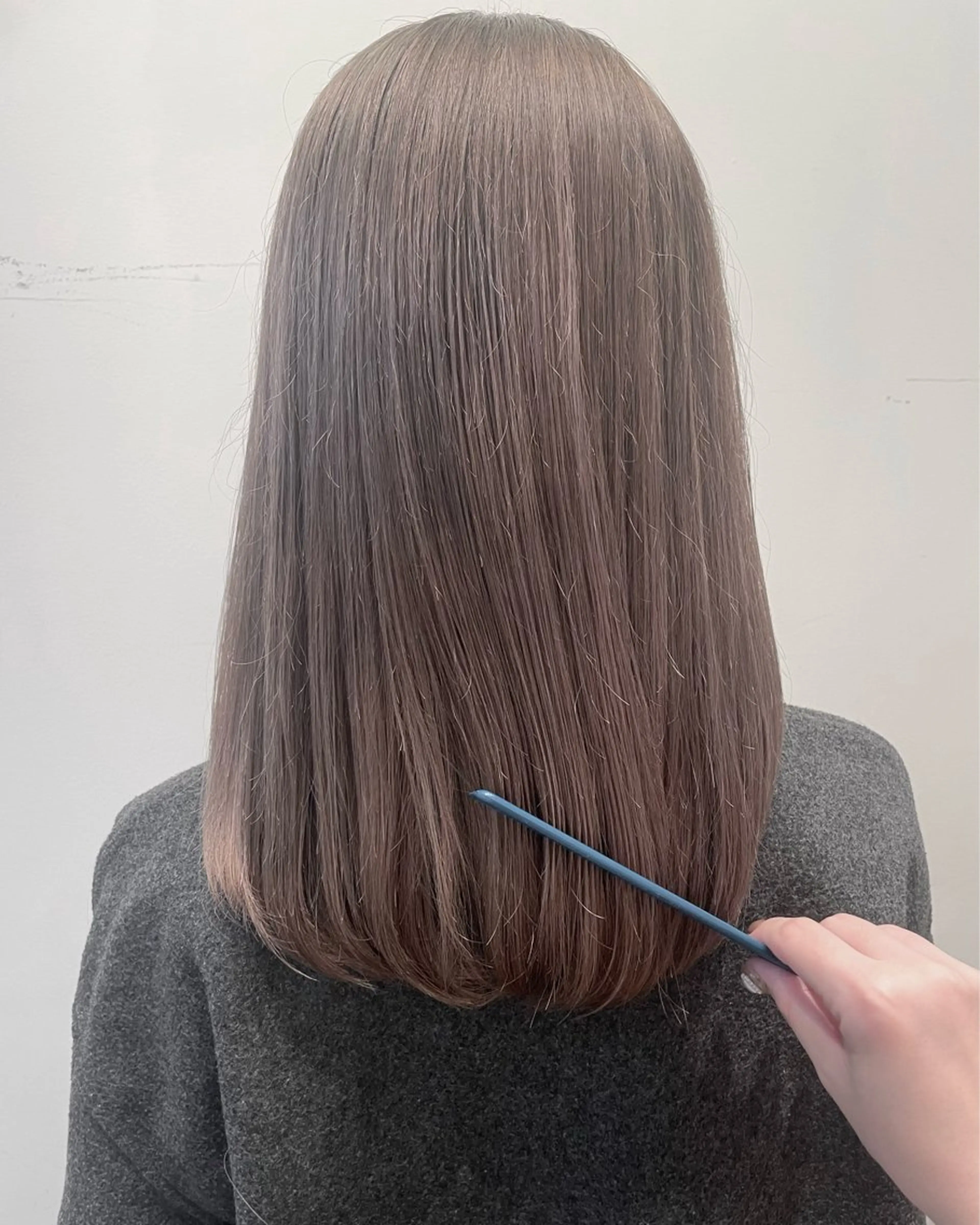 セミロング ヘアカラー トリートメント 🍒櫻井 優華🍒のヘアスタイル