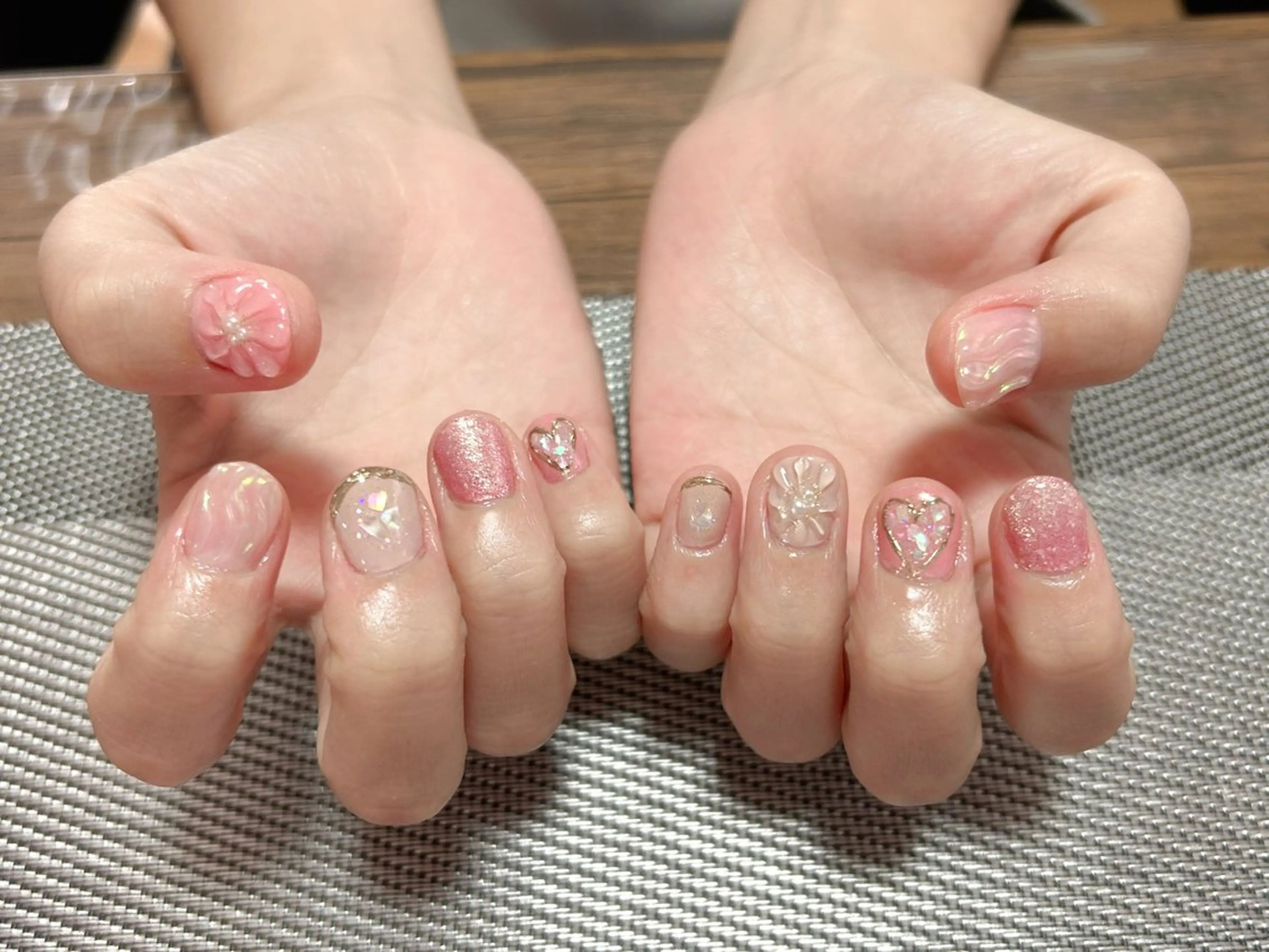 ネイル ピンク ハンドネイル i nailのネイルデザイン