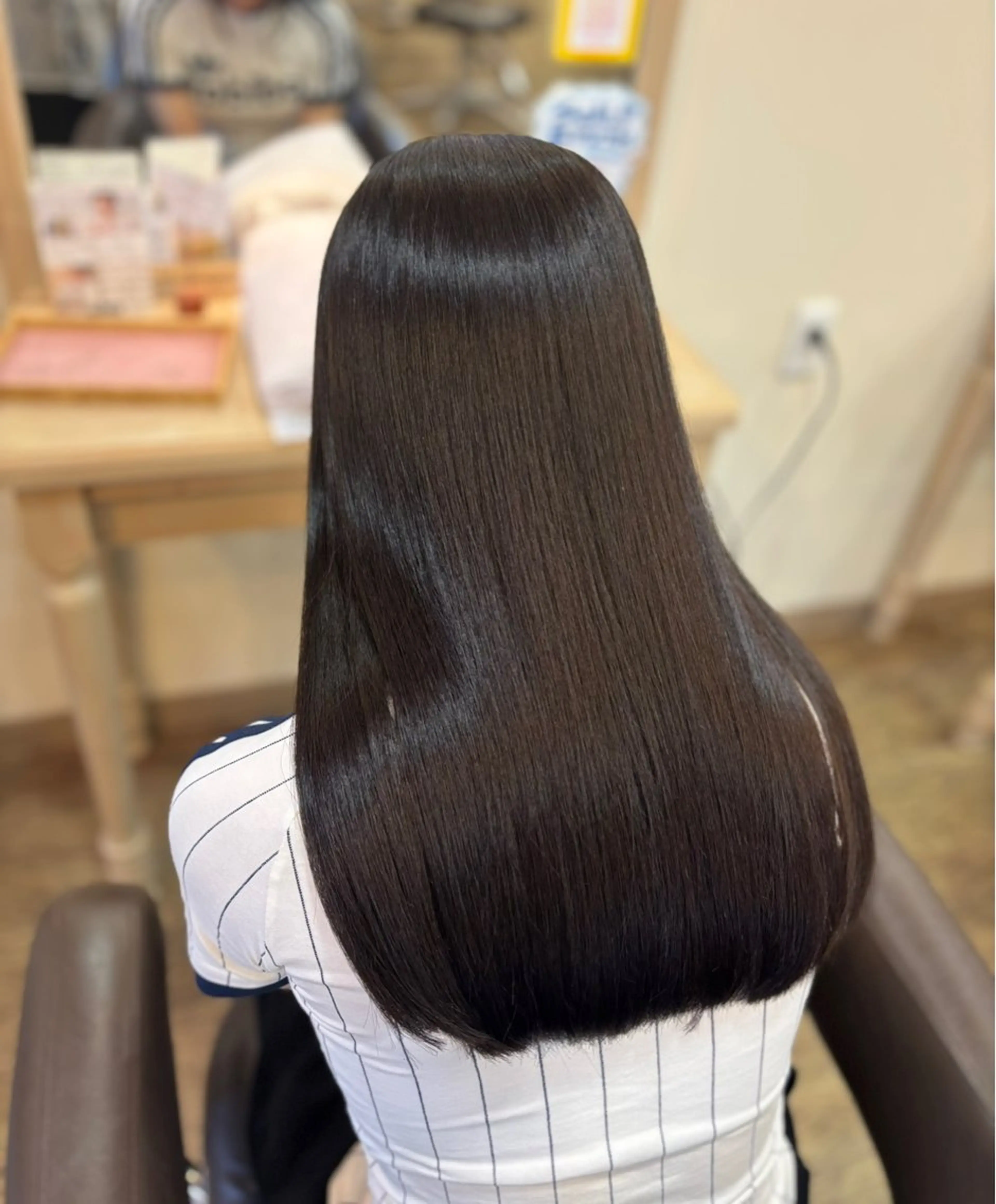 縮毛矯正50％OFF!!21060円→10500円【広がる髪もするっとまとまる☆】の写真