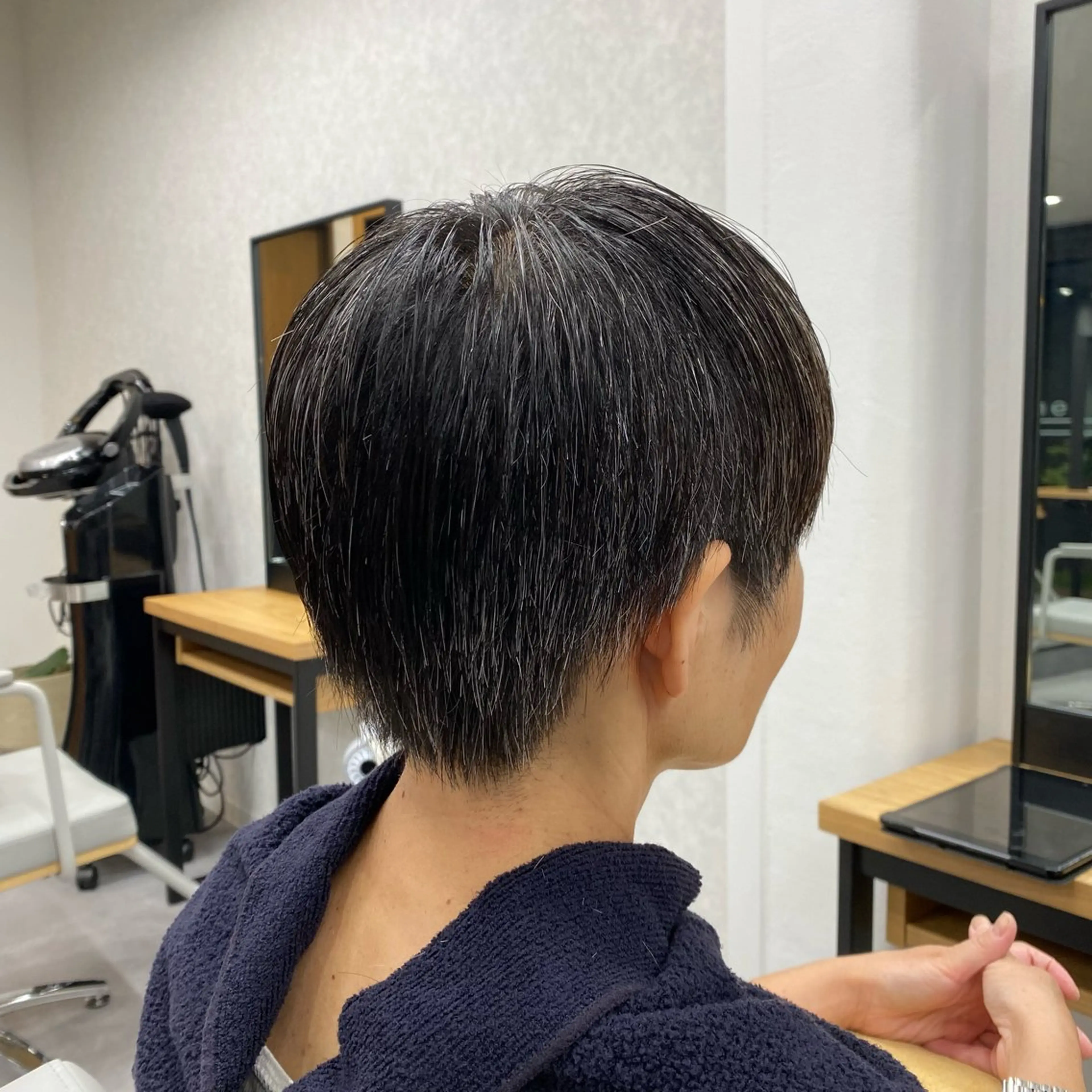 ショート CIEN white所属・パーマモデル募集中 渥美翔人のヘアスタイル