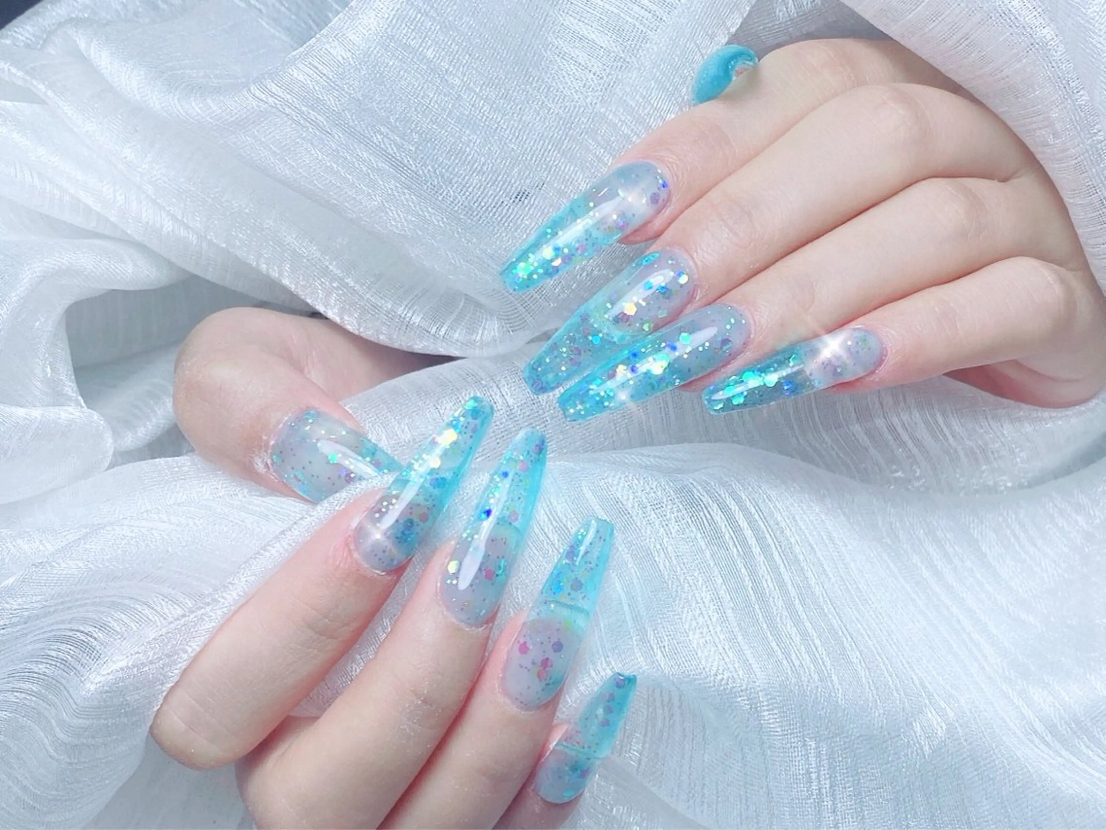 ネイル ワンカラーネイル ネイルチップ ハンドネイル Candy nailのネイルデザイン
