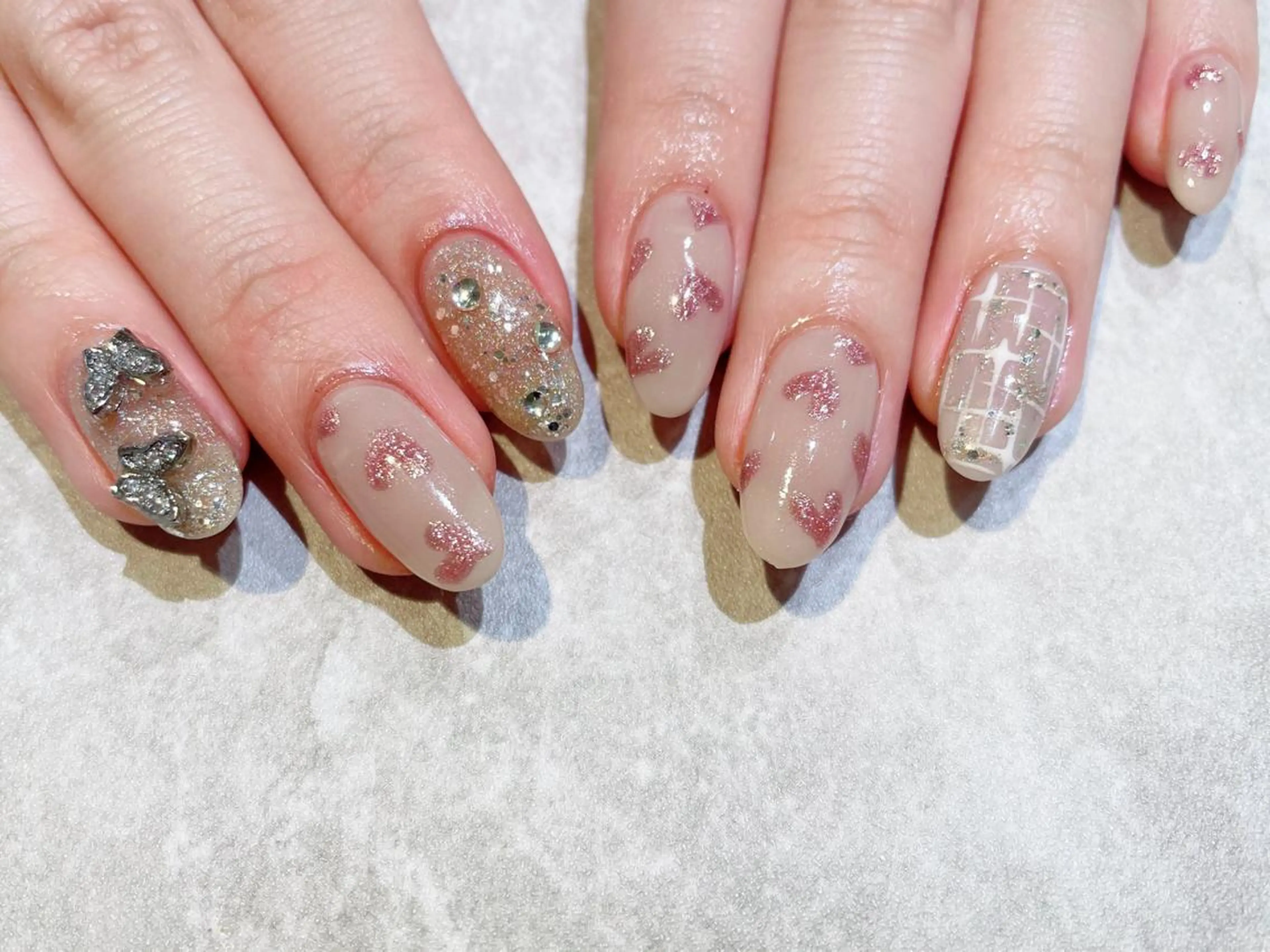 ネイル 舞田 苑香のネイルデザイン