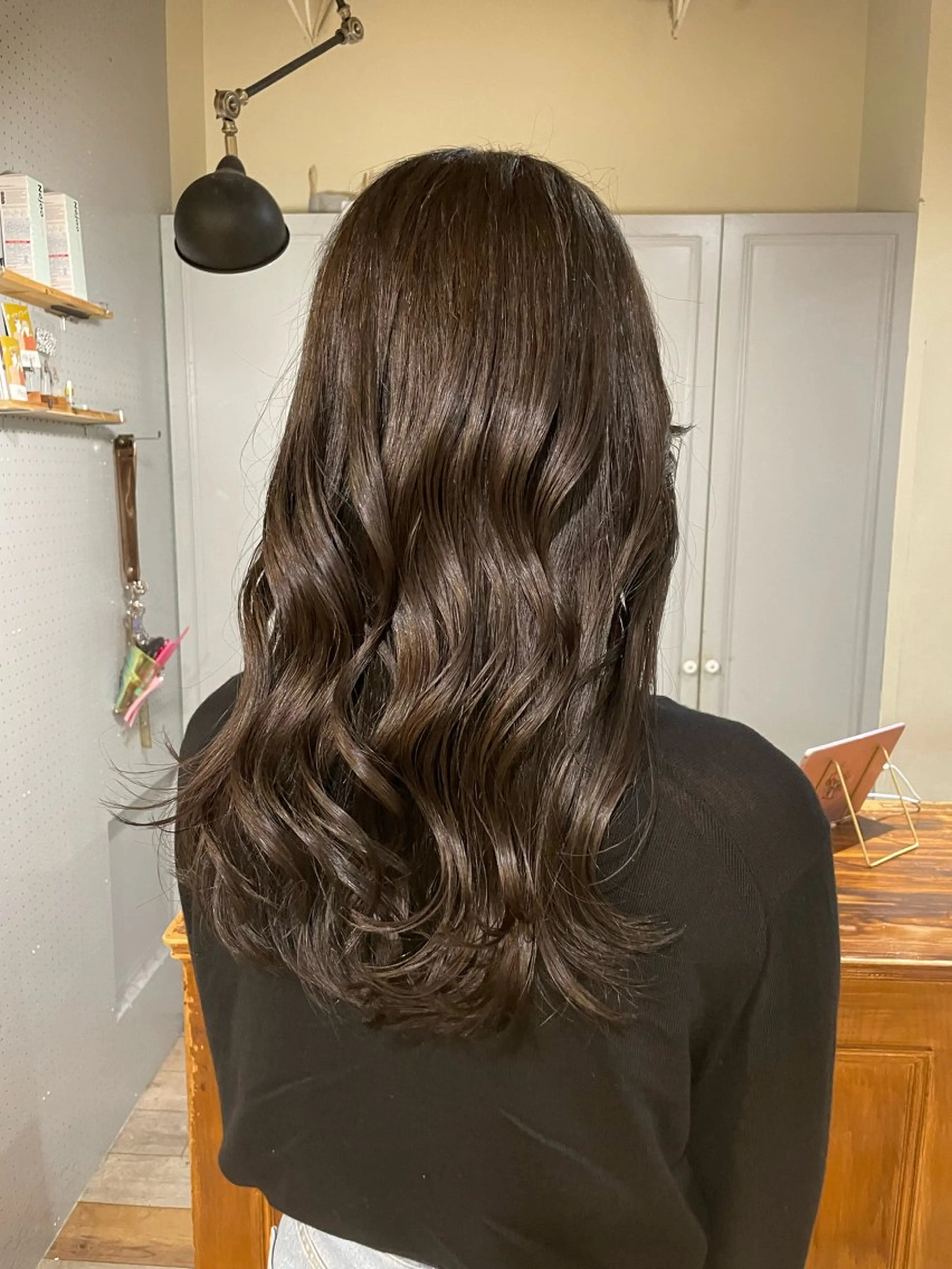 ミディアム カラー カット ヘアカラー トリートメント 🤩噂のMr.髪ポジ ティブ®️yu🤩のヘアスタイル