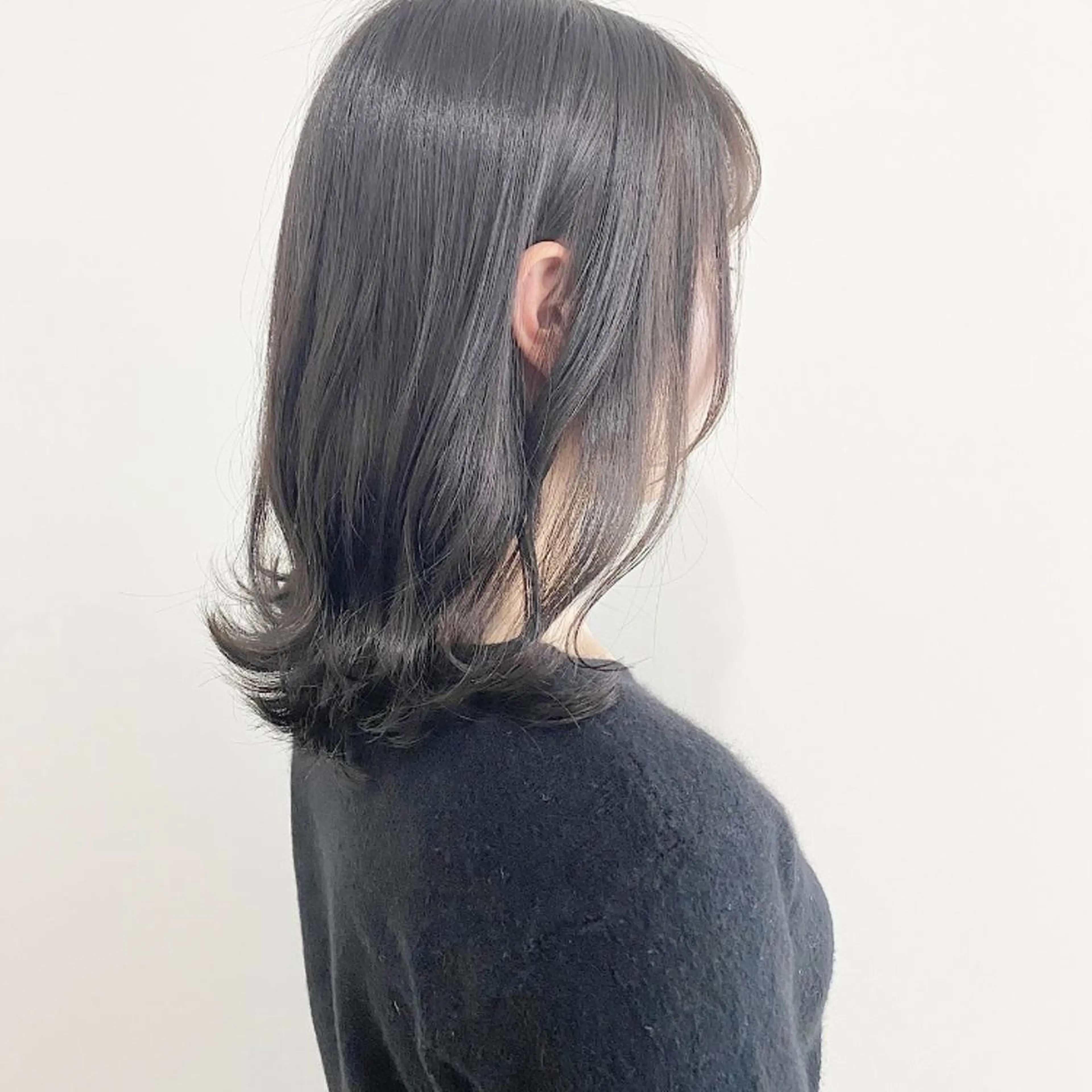 ミディアム カラー お洒落パーマ/ 艶カラー/michiのヘアスタイル