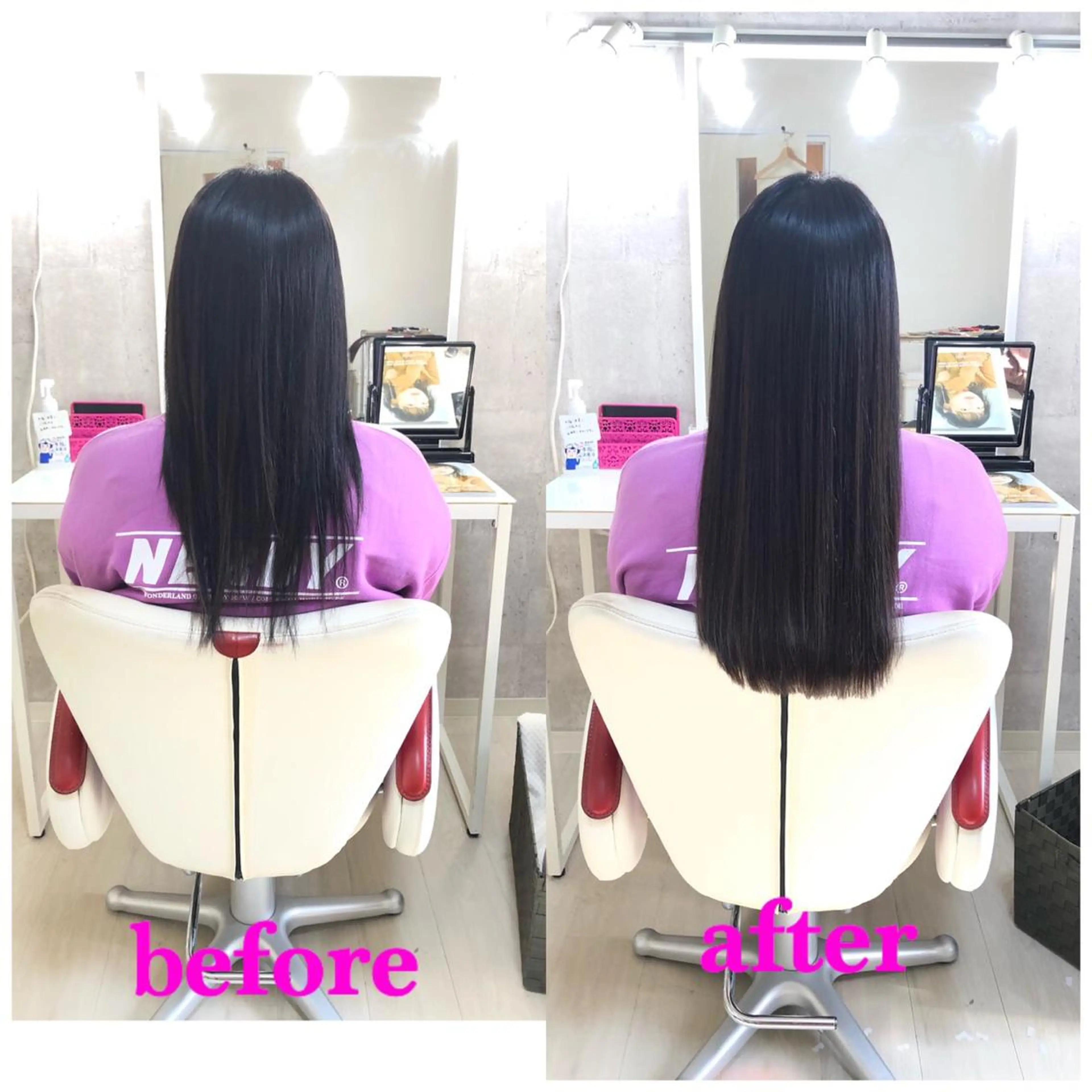 ロング エクステ ドレスアップ心斎橋店所属・🌸ドレスアップ 心斎橋店🌸のヘアスタイル