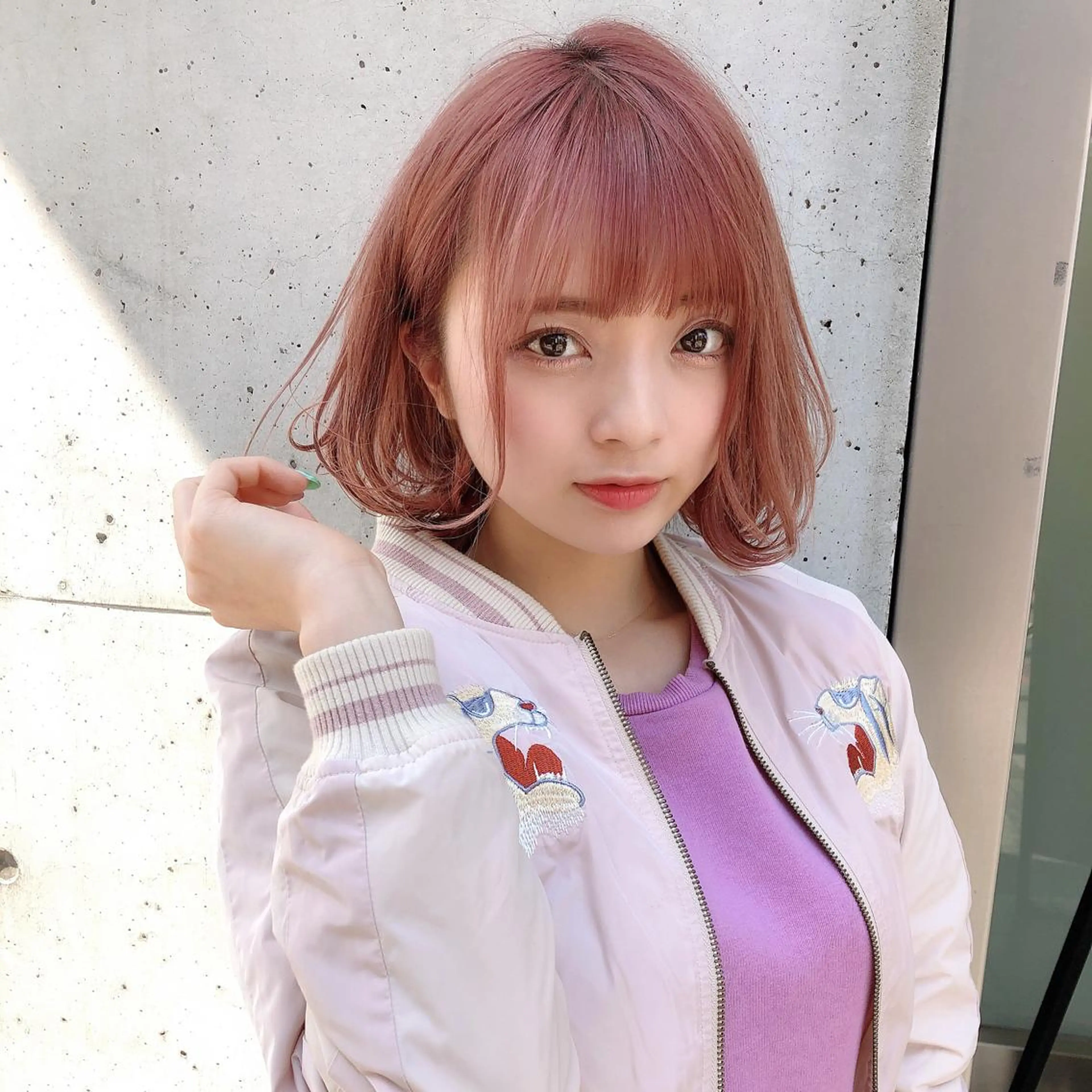 ショート カラー ヘアアレンジ 女性が憧れる ショート/角田愛和のヘアスタイル