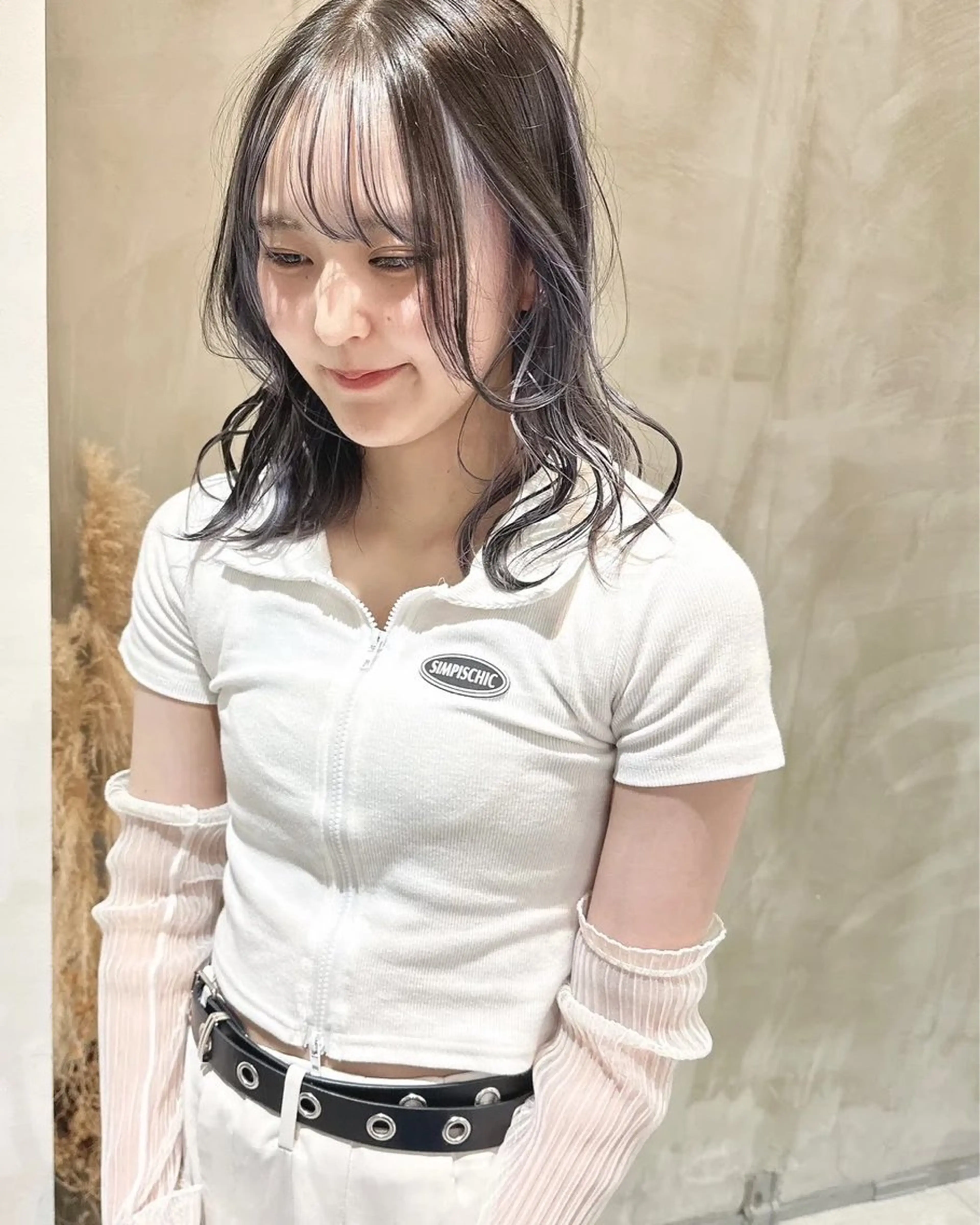 ミディアム pole pole所属・坂本 美佳のヘアスタイル