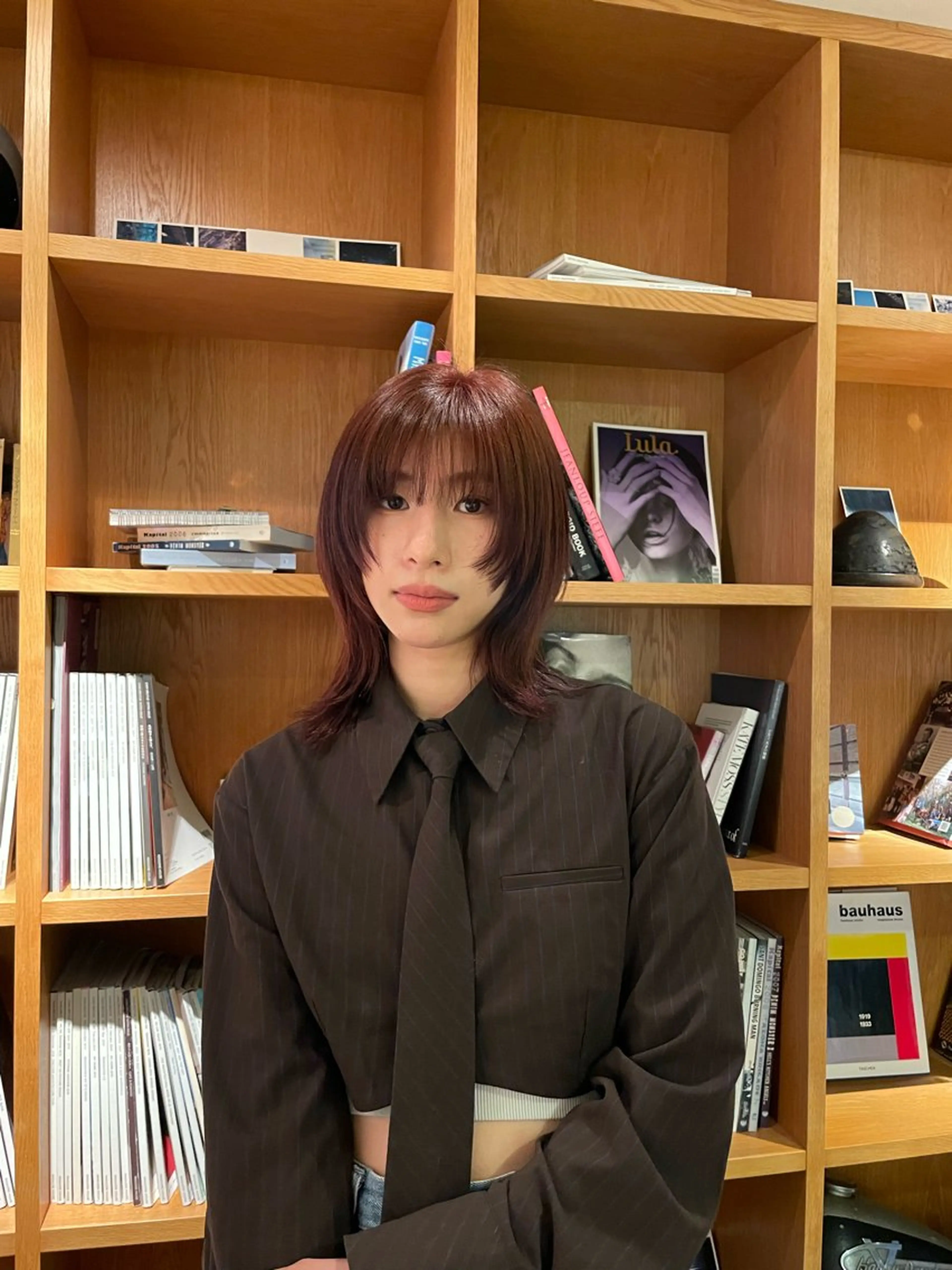 ミディアム カラー ONZE所属・ONZE miyuのヘアスタイル