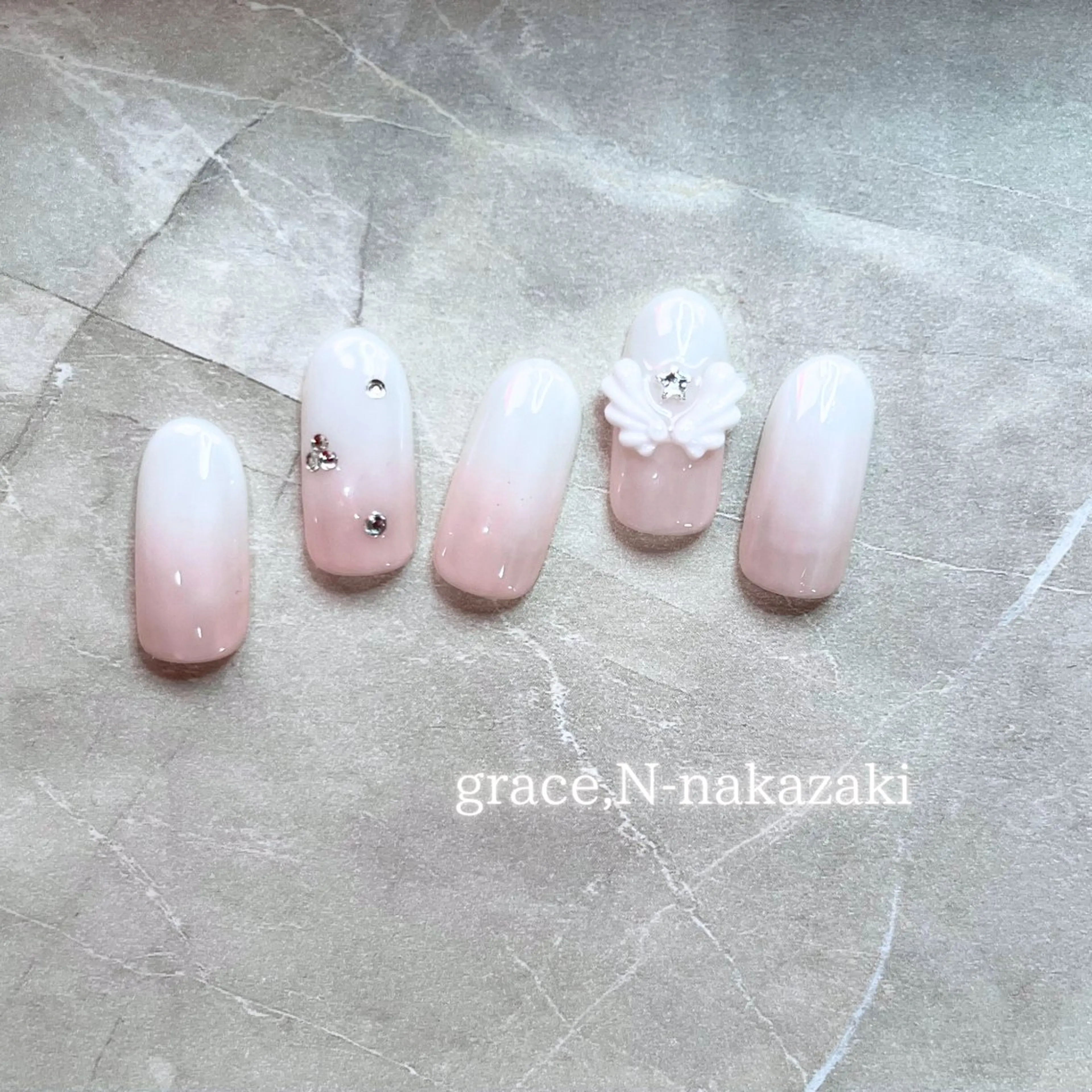 ネイル ハンドネイル grace .N-nakazaki所属・grace,N raikaのネイルデザイン
