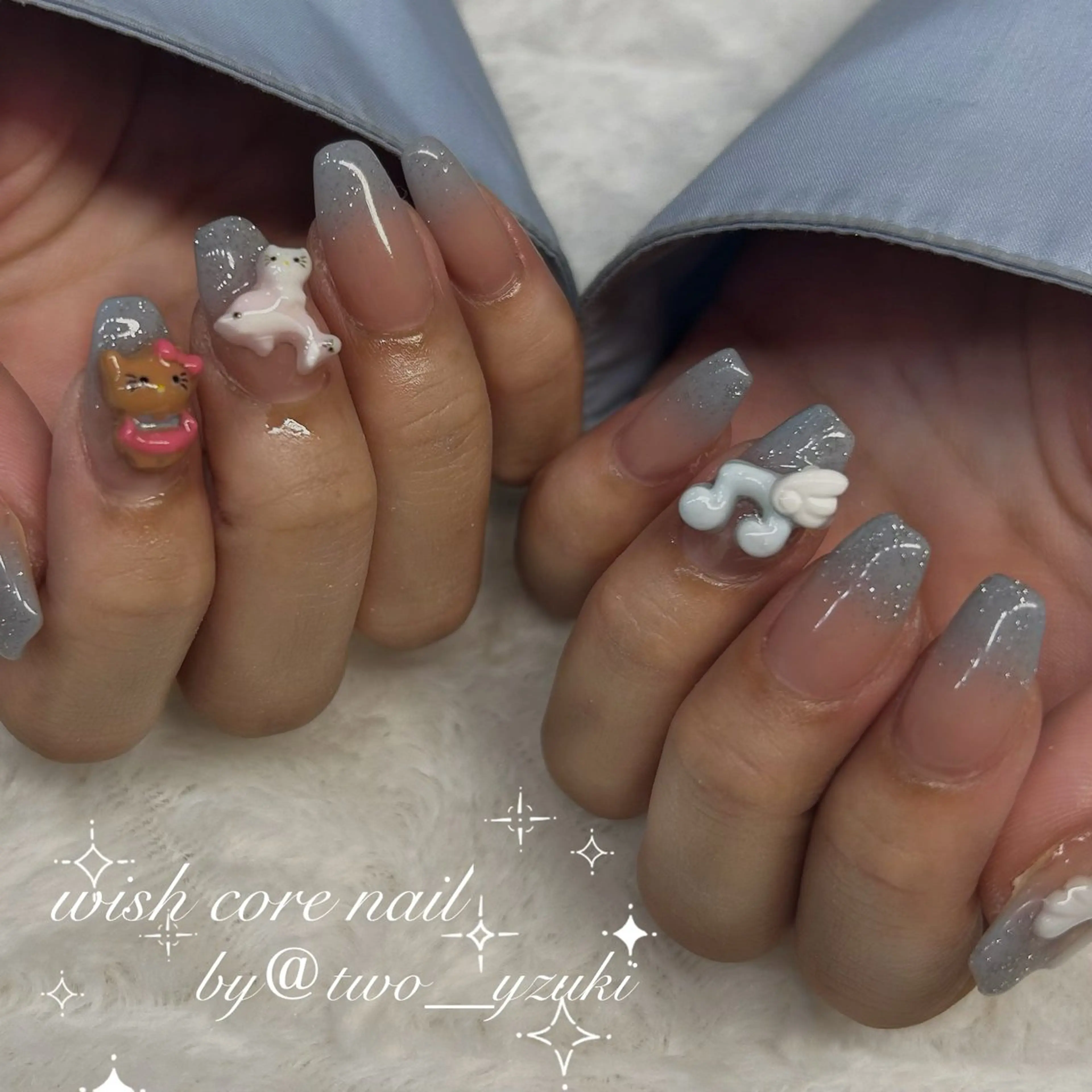 ネイル ハンドネイル Two YUZUKIのネイルデザイン