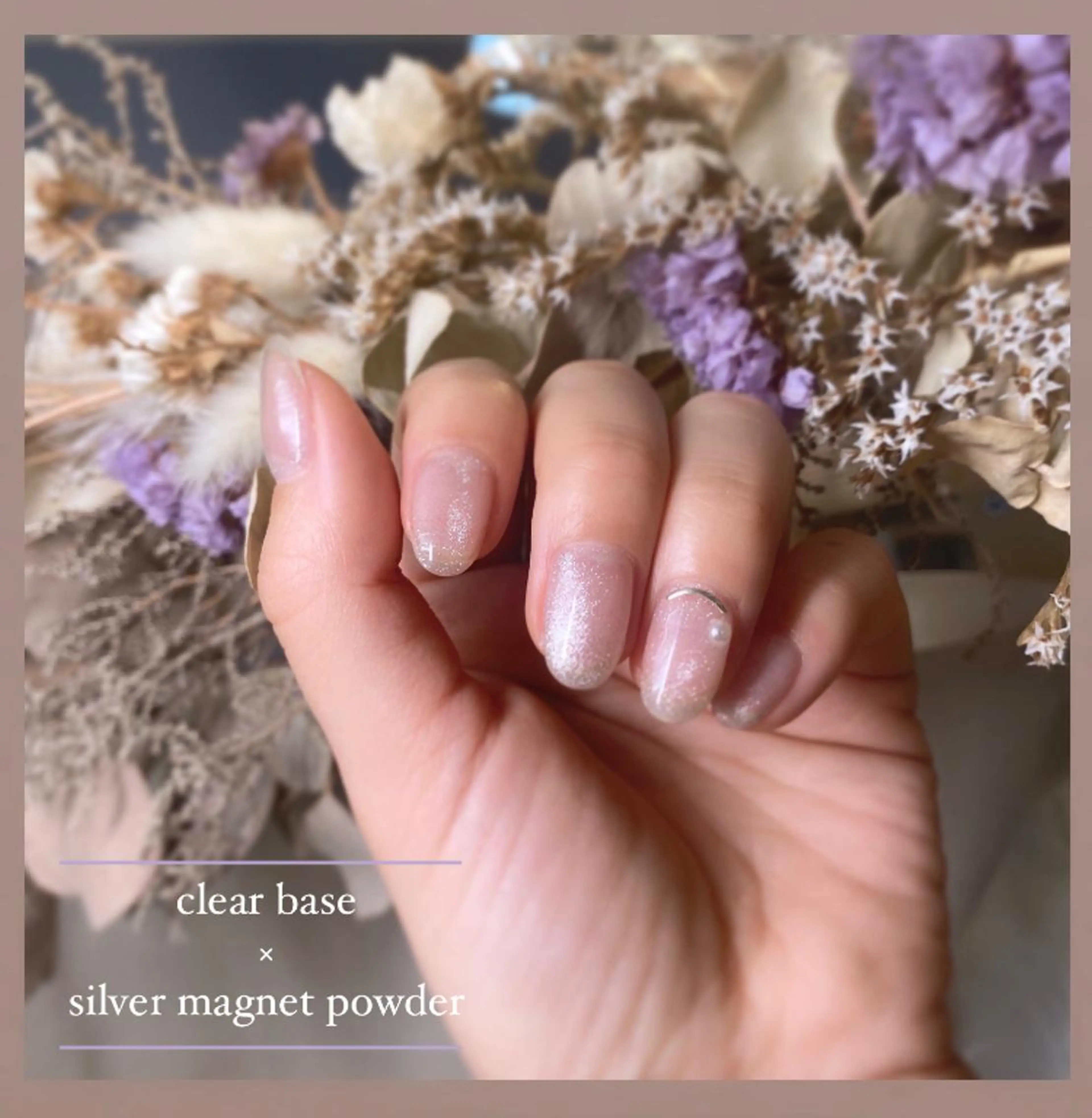 ネイル マグネットネイル 《カメレオン》 西田美輝のヘアスタイル