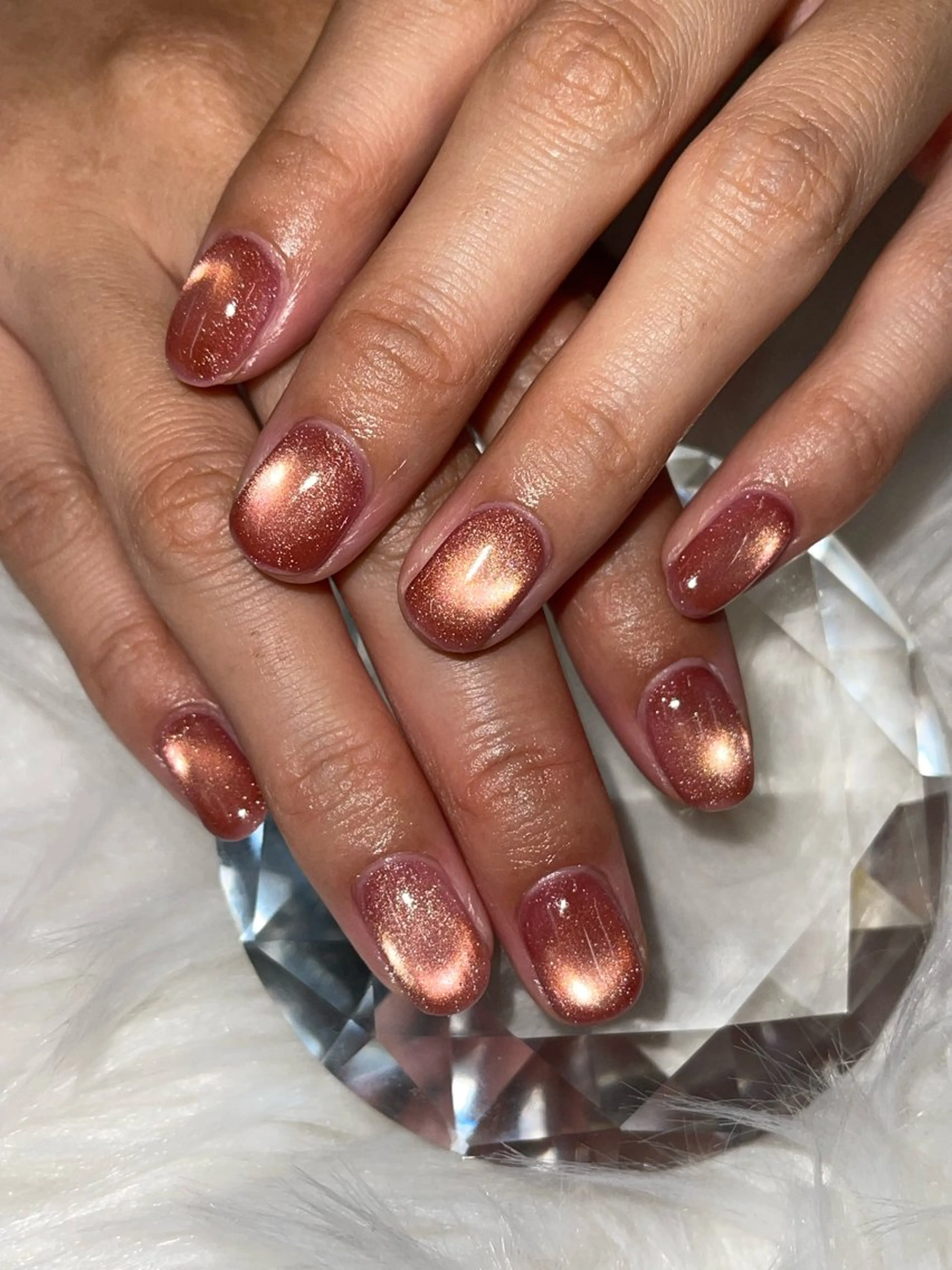 ネイル マグネットネイル ハンドネイル Basic本厚木店 𝑨𝒀𝑼✨️のネイルデザイン