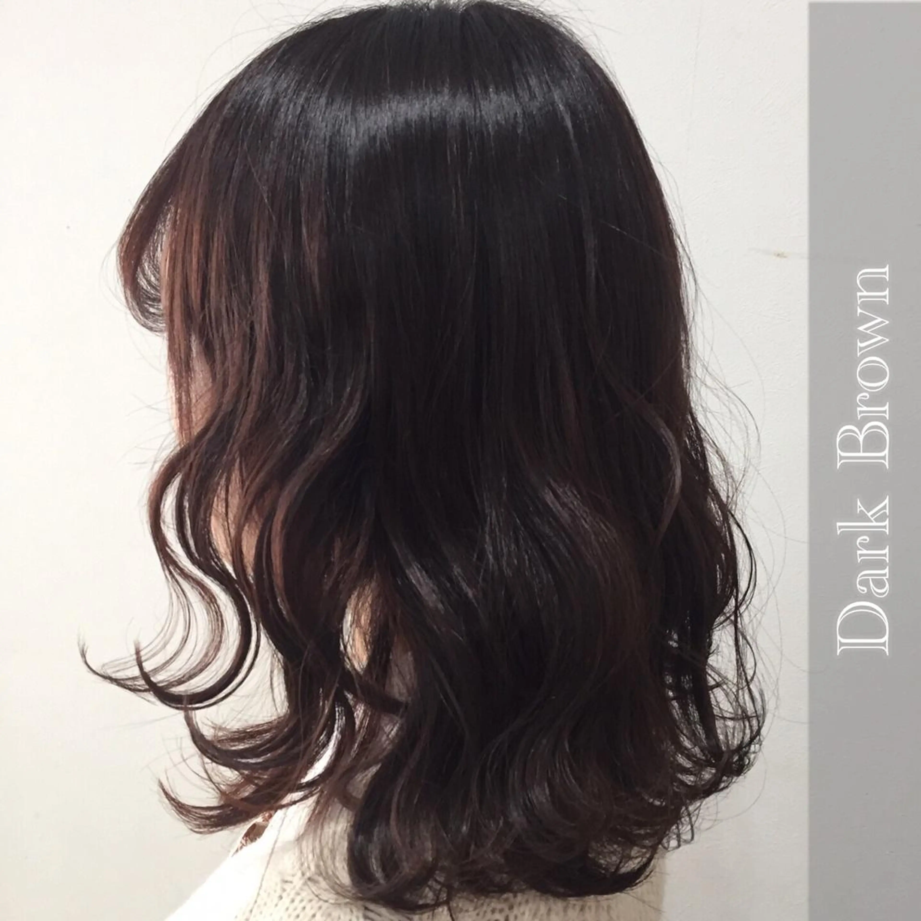 セミロング カラー 白髪ぼかし￤中央林間 ￤柳川拓哉のヘアスタイル