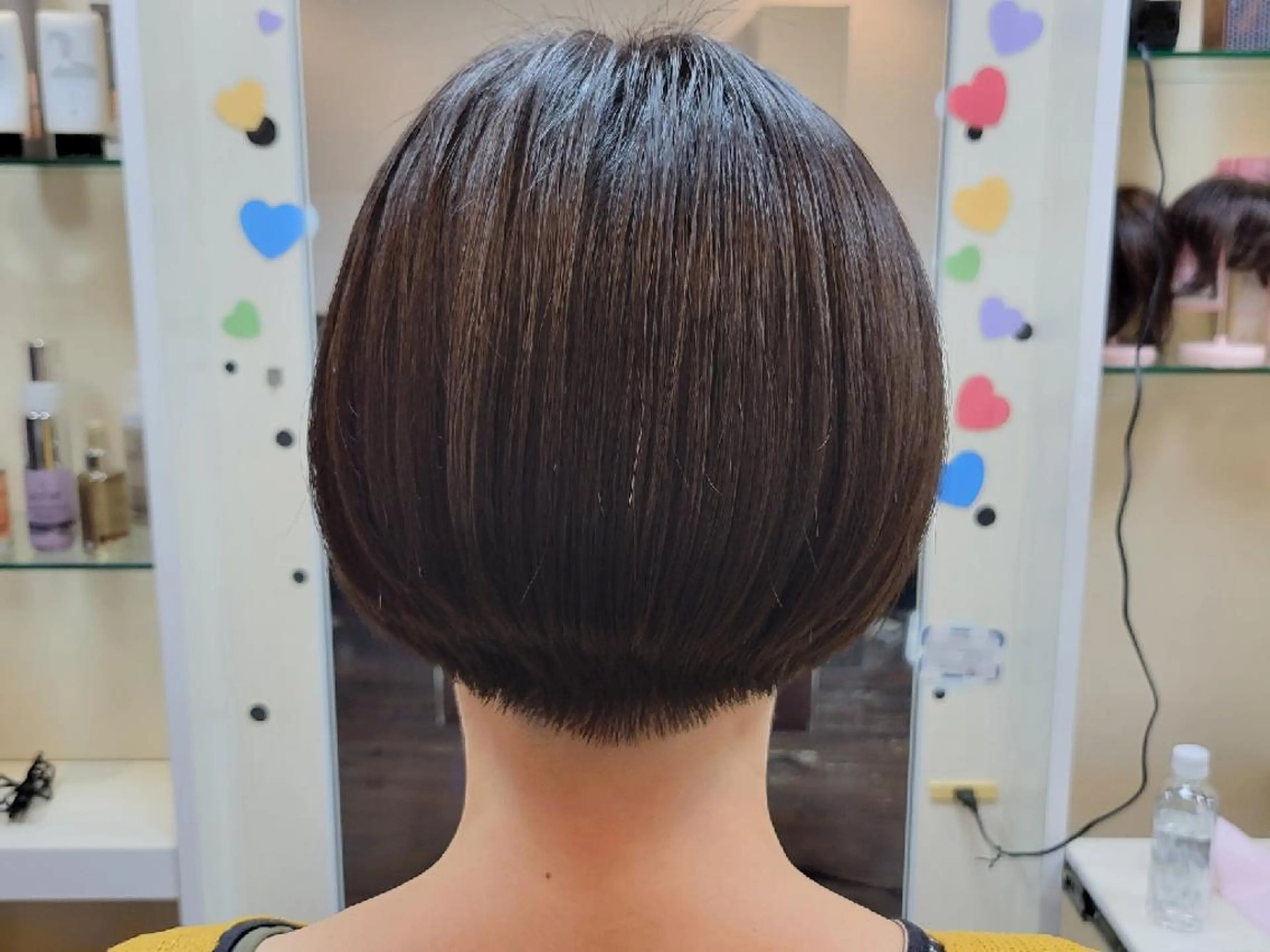 ショート カット ヘアカラー トリートメント 遠藤 史秋のヘアスタイル