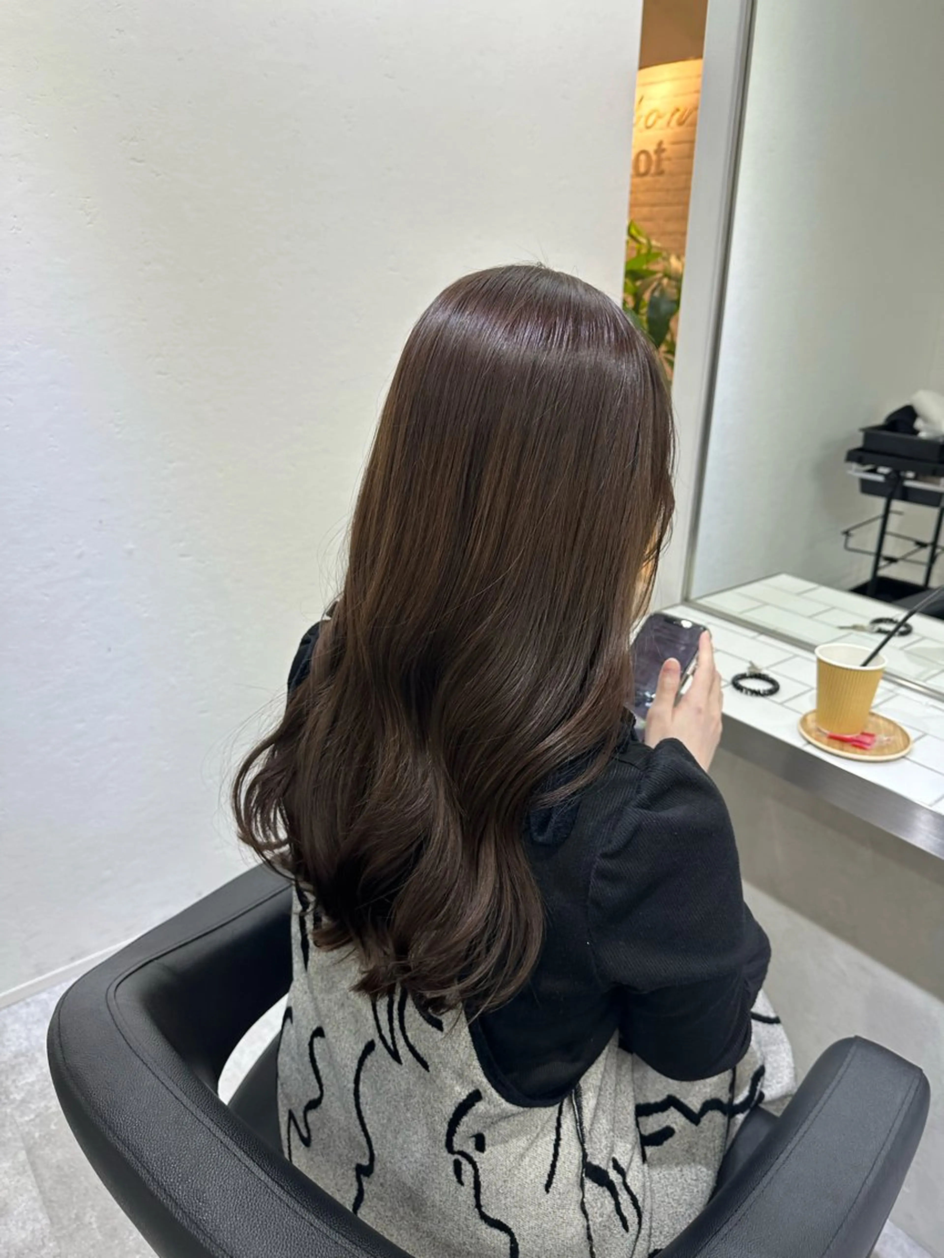 ロング カラー ヘアカラー 銀座 / シマムラミホのヘアスタイル