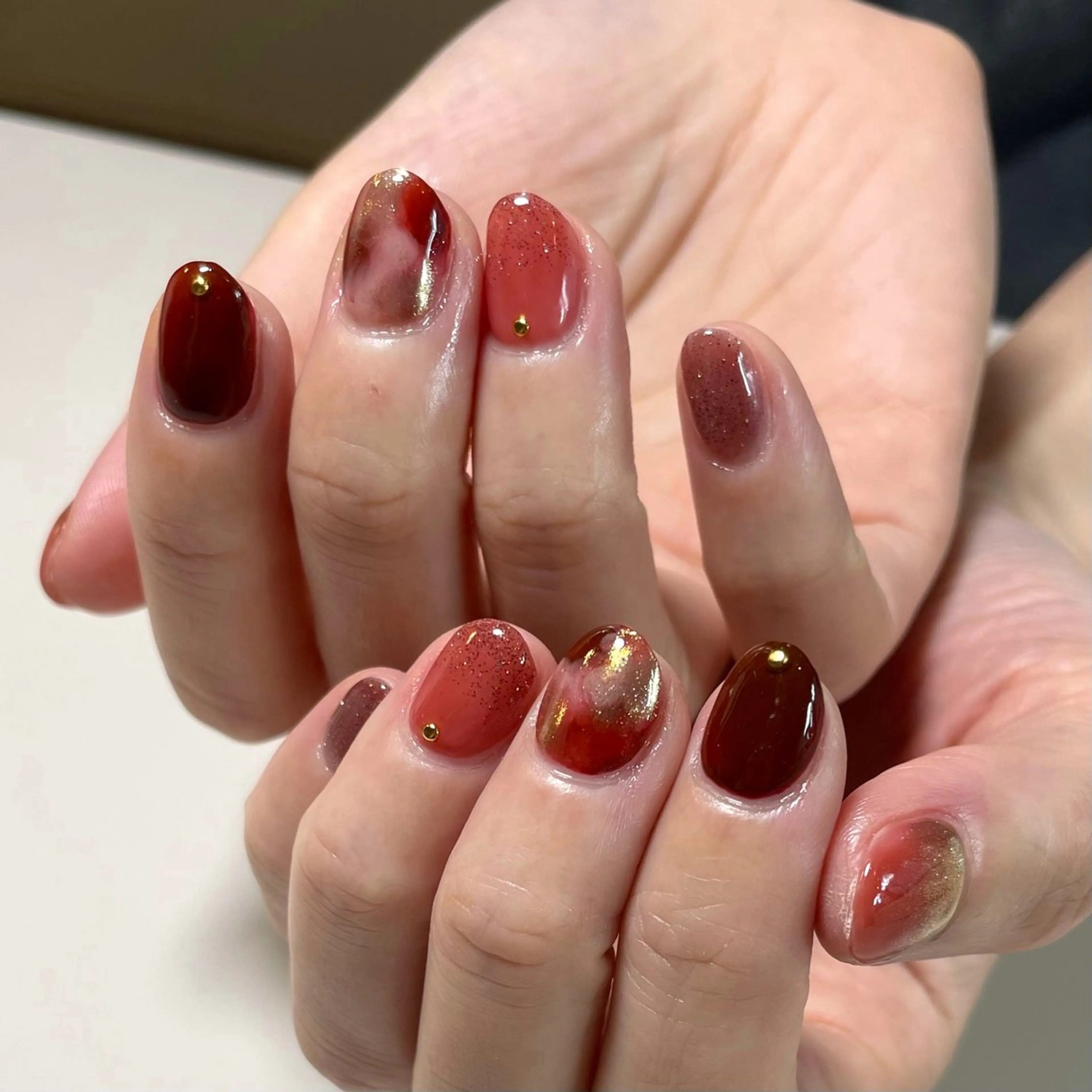ネイル ハンドネイル Nail eyelash Rana所属・Konno🕊️ 【Rana】のネイルデザイン