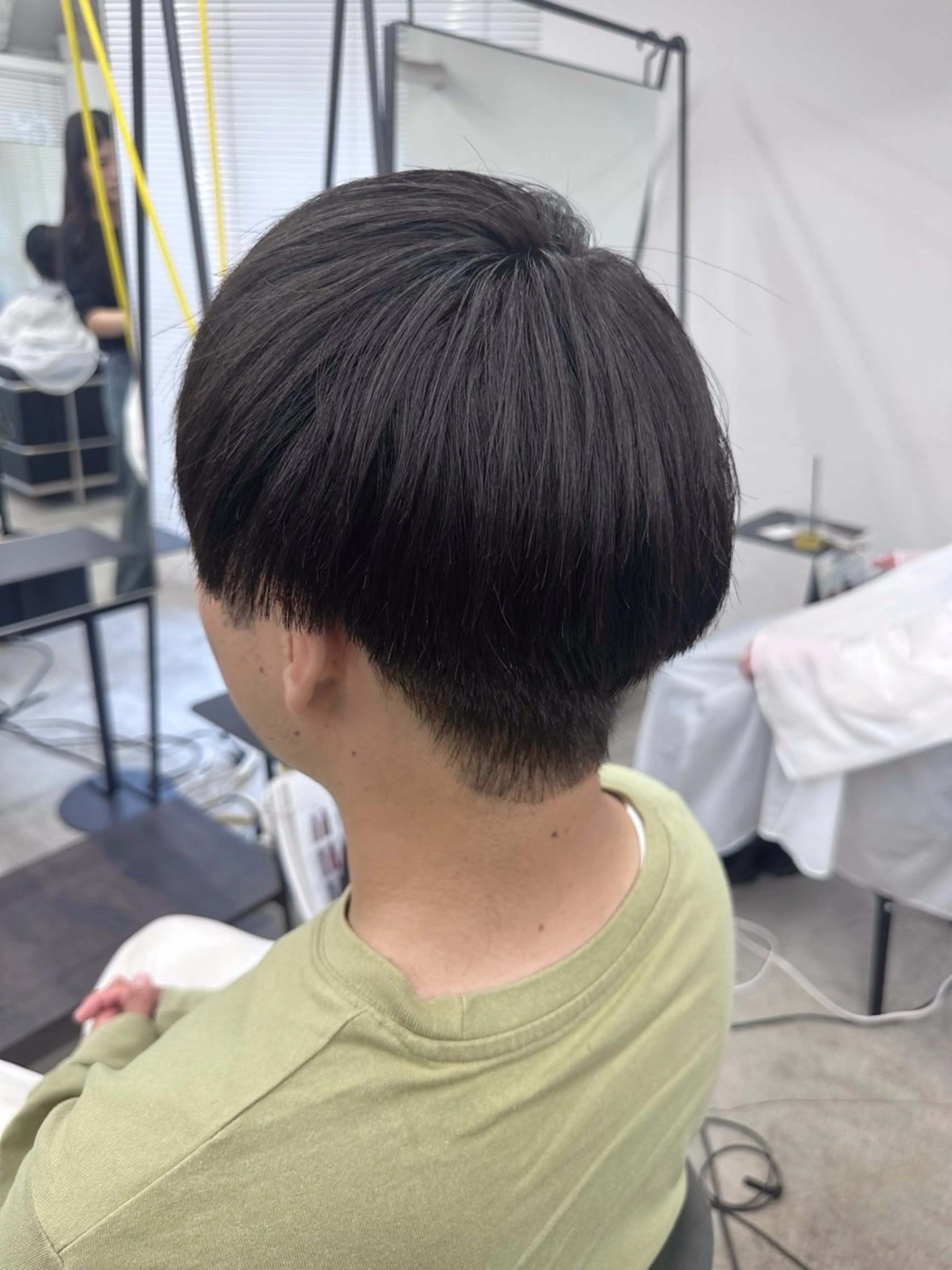 ショート メンズ カット 縮毛矯正 カット/パーマ メンズ😎ともかのヘアスタイル