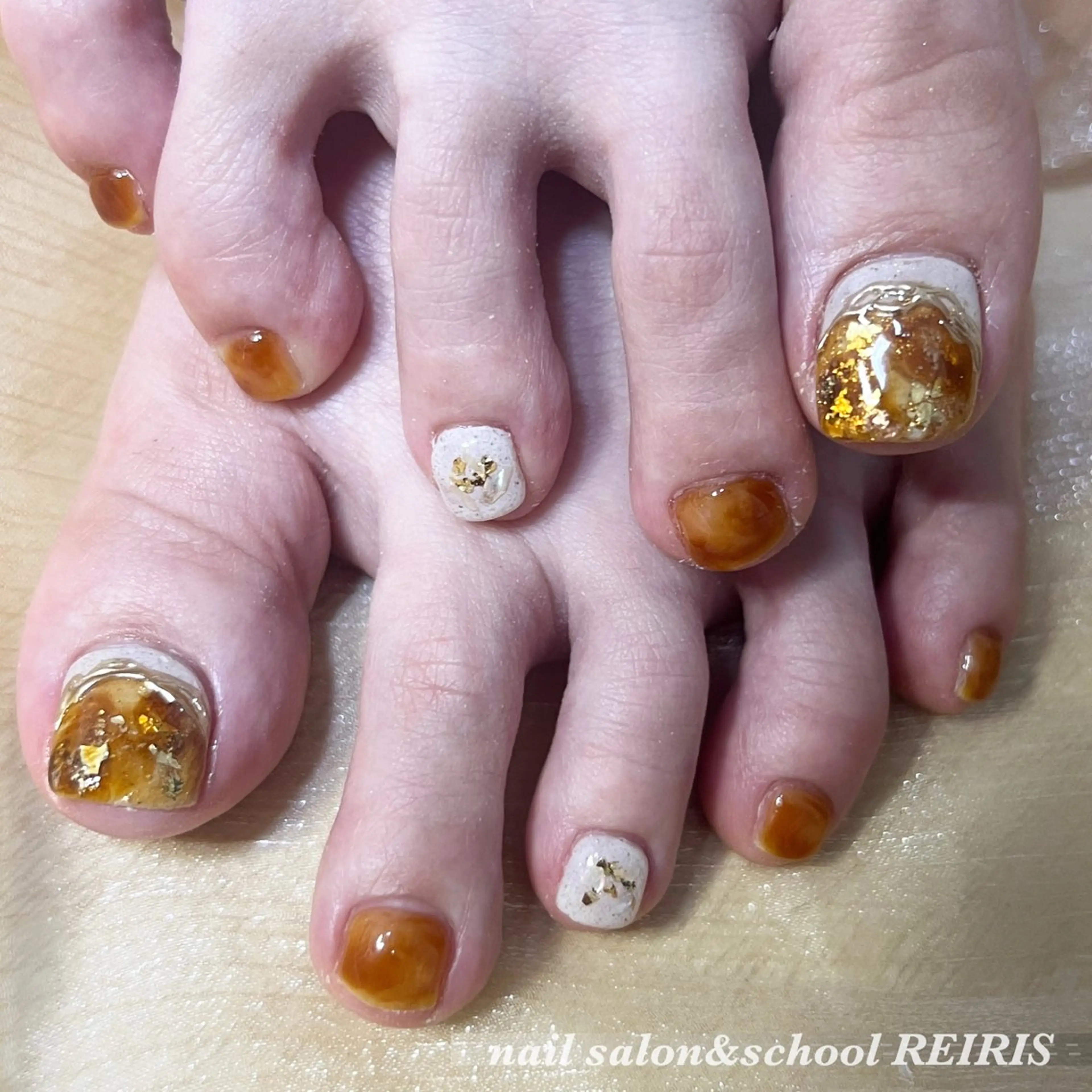 ネイル フットネイル Nail salon REIRISのネイルデザイン