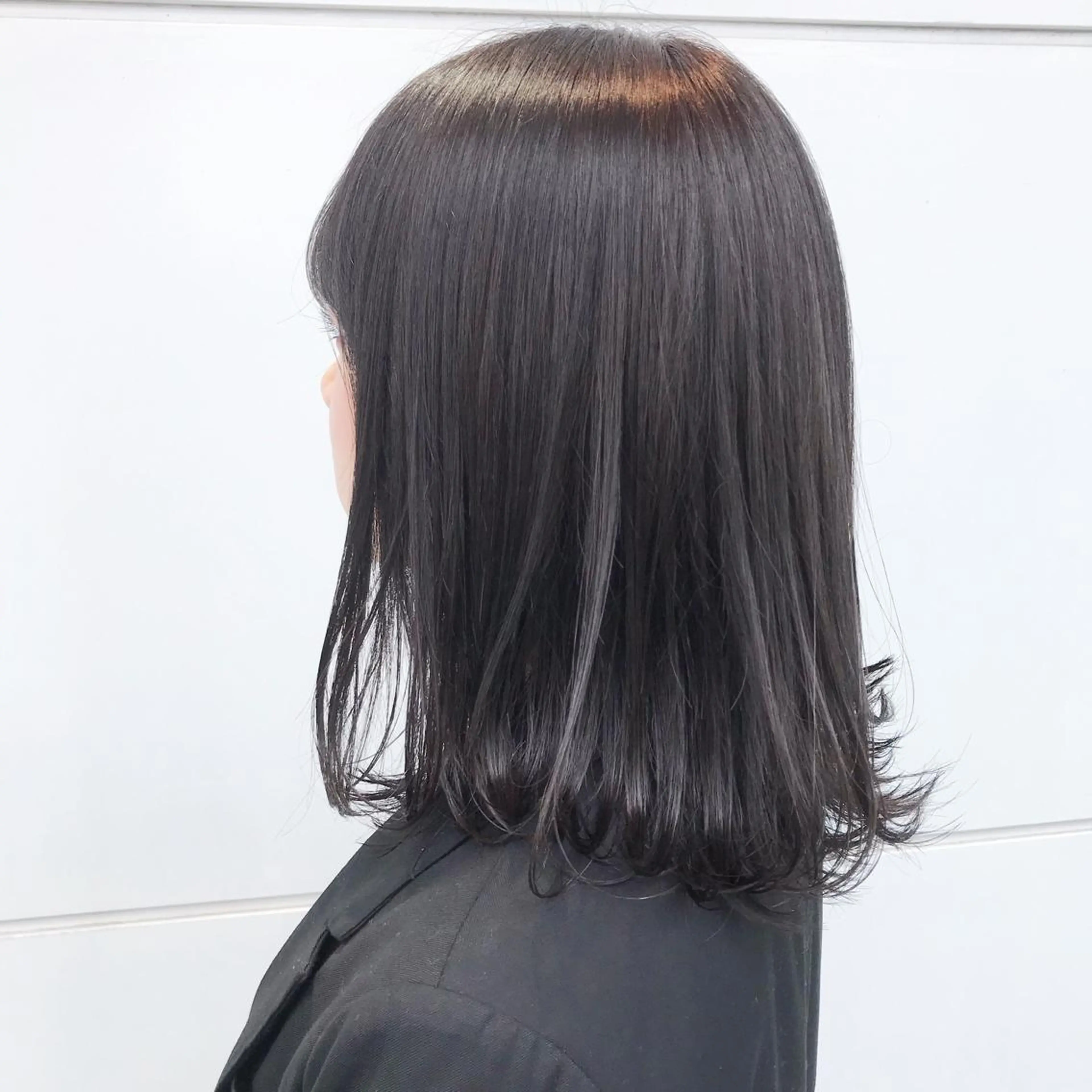 ミディアム カラー 嶋佐 昌大 シマサマオのヘアスタイル