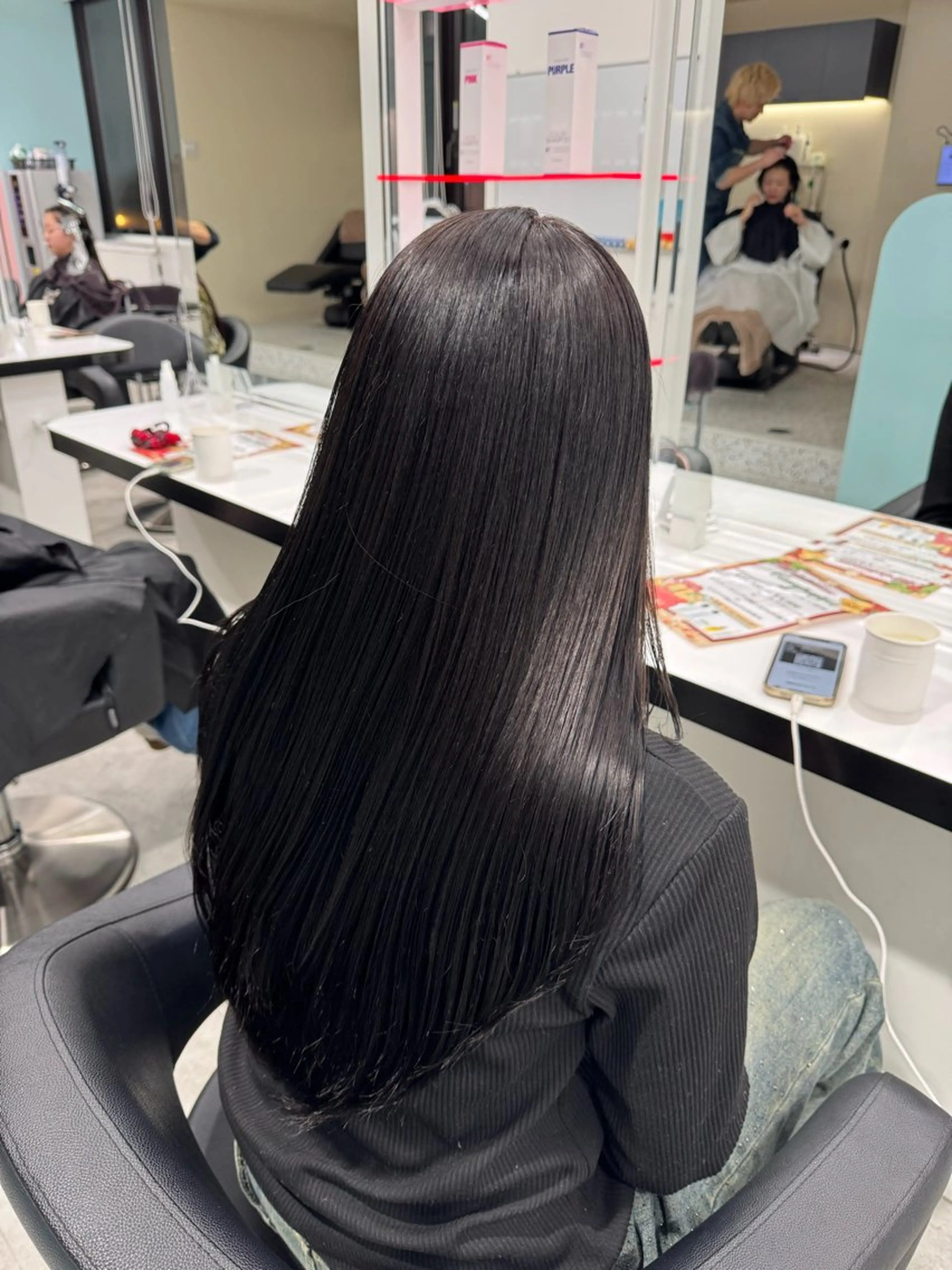 💫傷んだ髪にオススメ💫プレミアム髪質改善トリートメント🧖‍♀️🧖艶髪✨サラサラ🥹‎🫶🏻️💓‪の写真