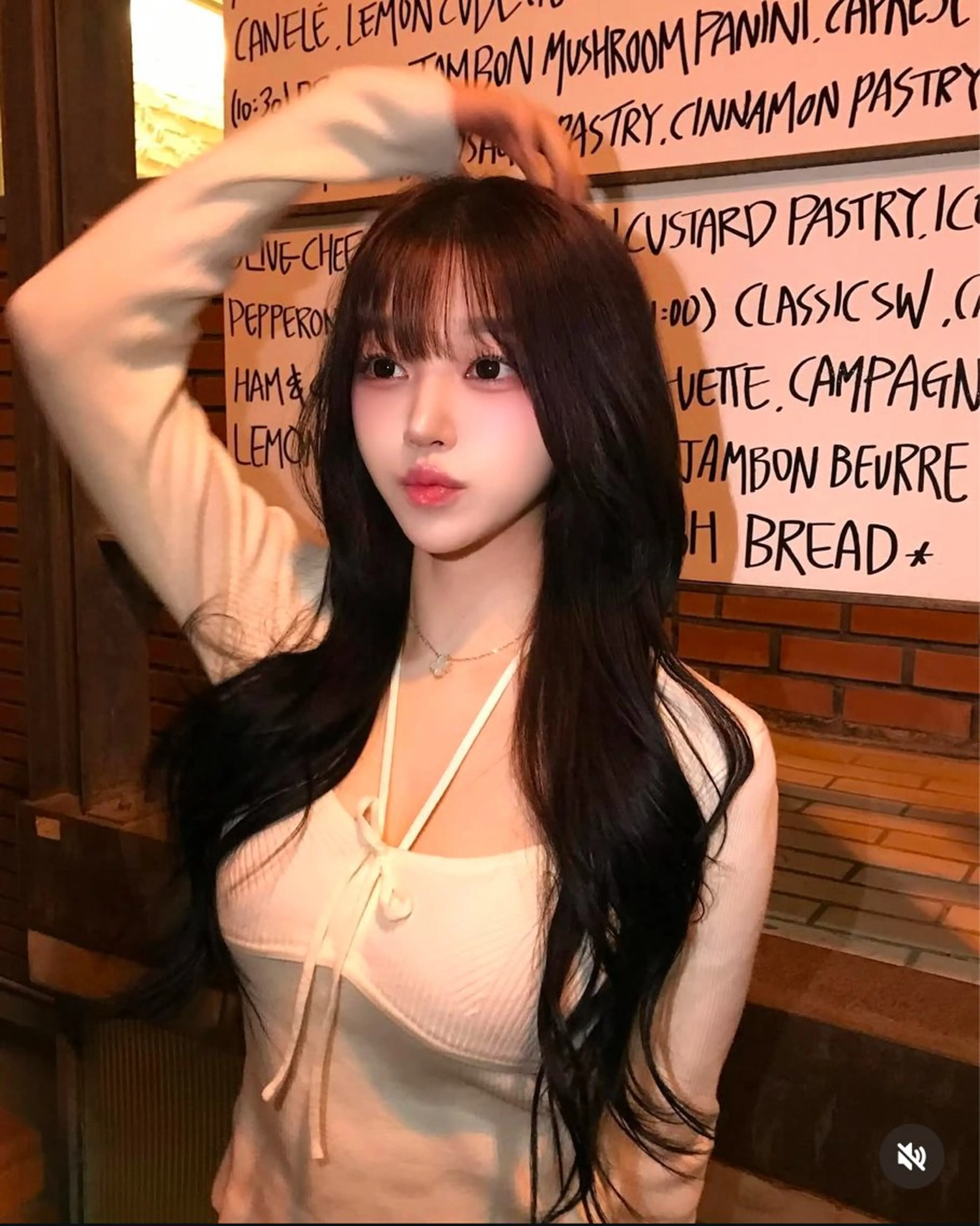 ロング カラー パーマ ヘアアレンジ メンズ キッズ カット ヘアカラー トリートメント ヘッドスパ ヘアセット 上品＆韓国風 🥀海心🥀のヘアスタイル