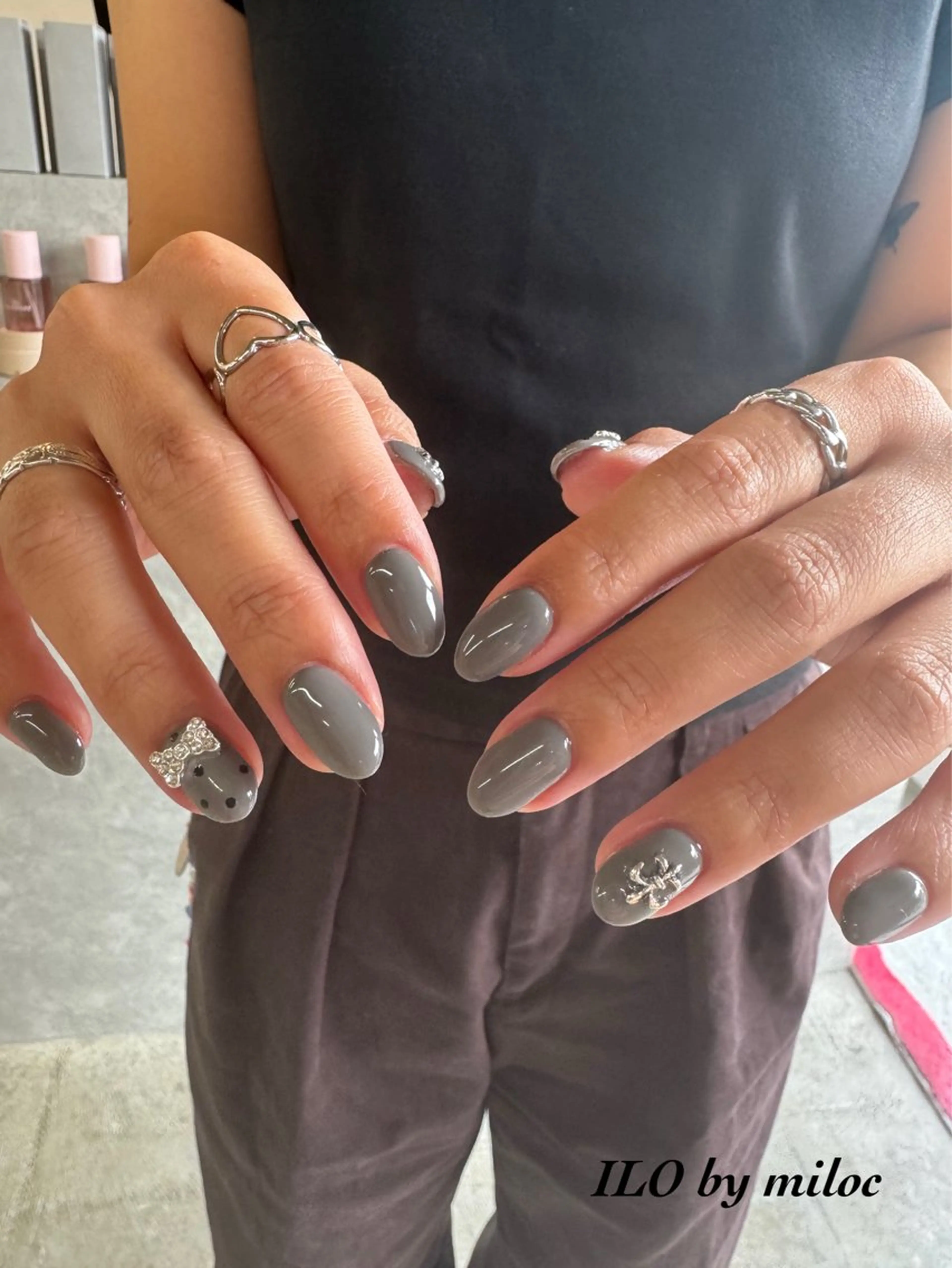 ネイル ハンドネイル スズネ milocのネイルデザイン