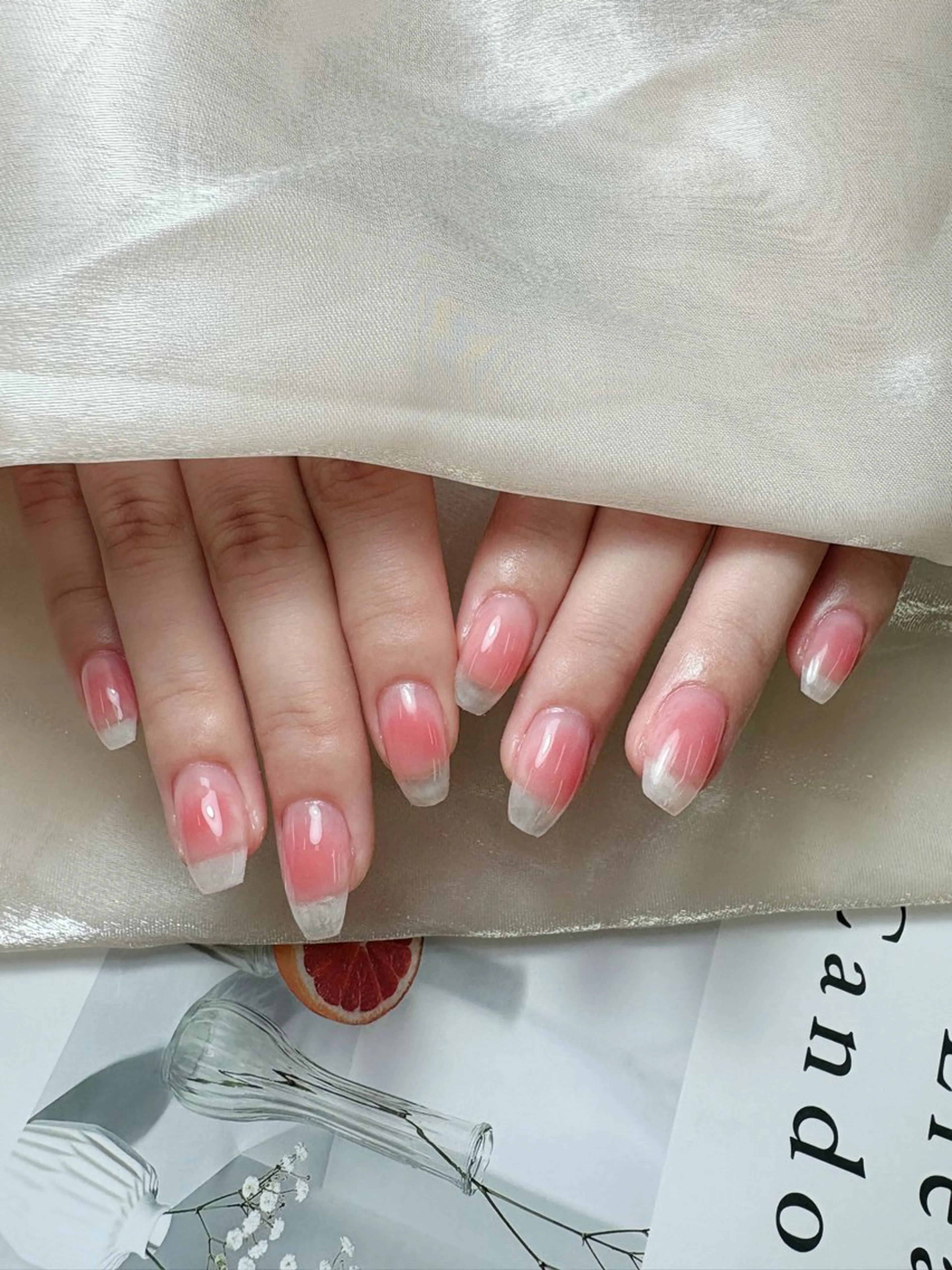 ネイル チークネイル 💎ネイリスト💎 月奈🌕🎀のネイルデザイン