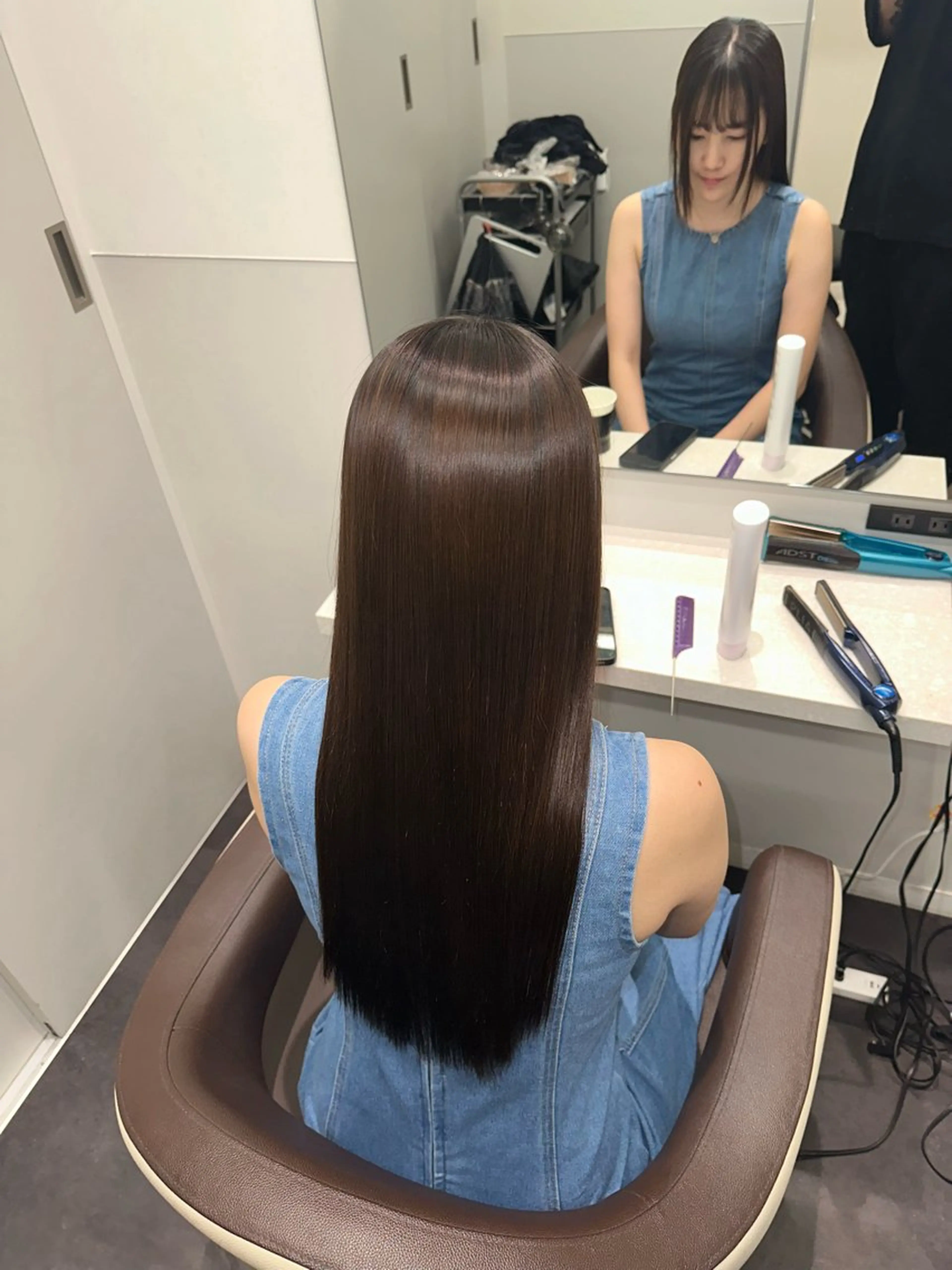 ロング Wisteria所属・美髪特化✨ 伊織✨縮毛矯正✨のヘアスタイル