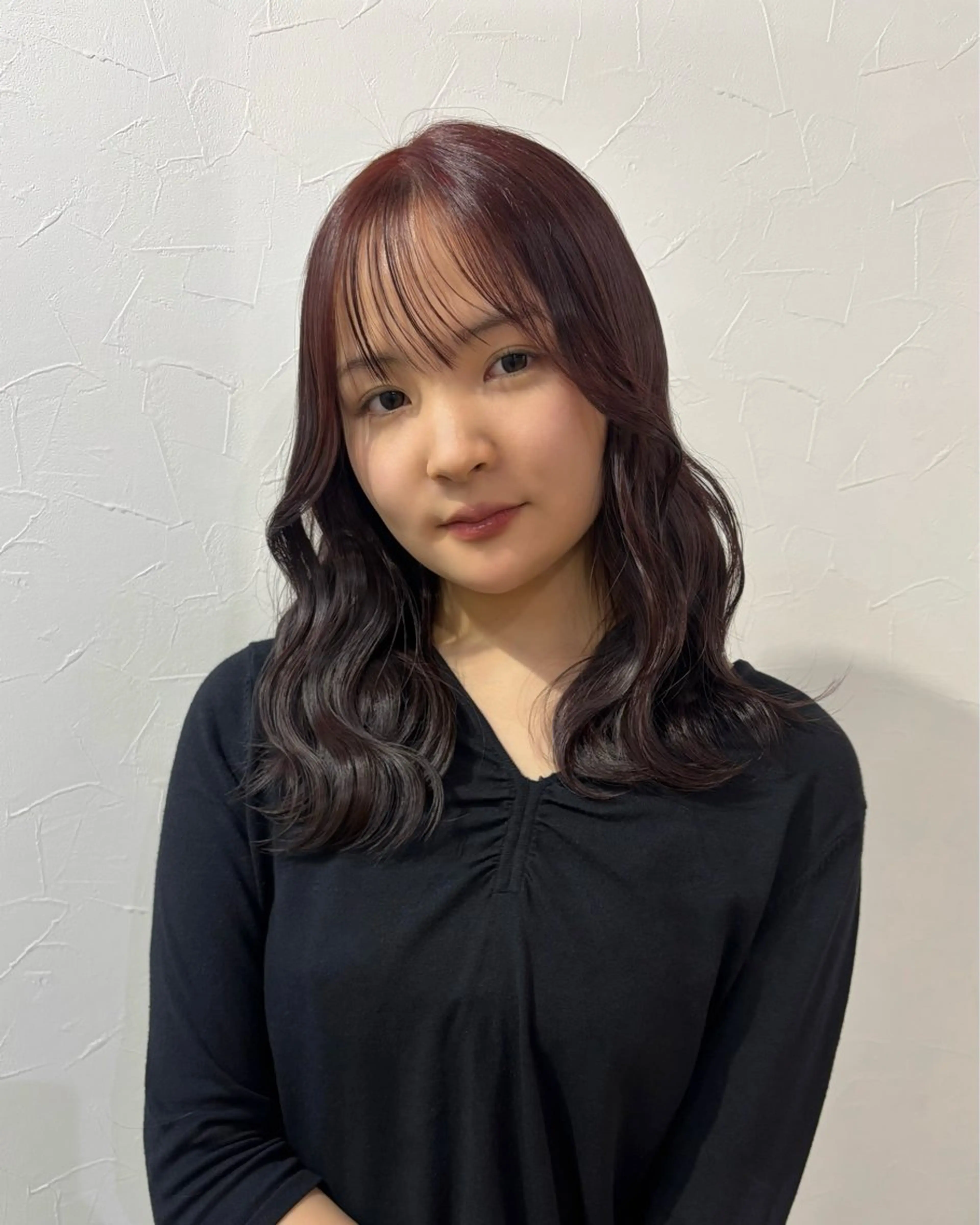 セミロング カラー ヘアカラー トリートメント ココロ♪ カラーモデル募集中のヘアスタイル