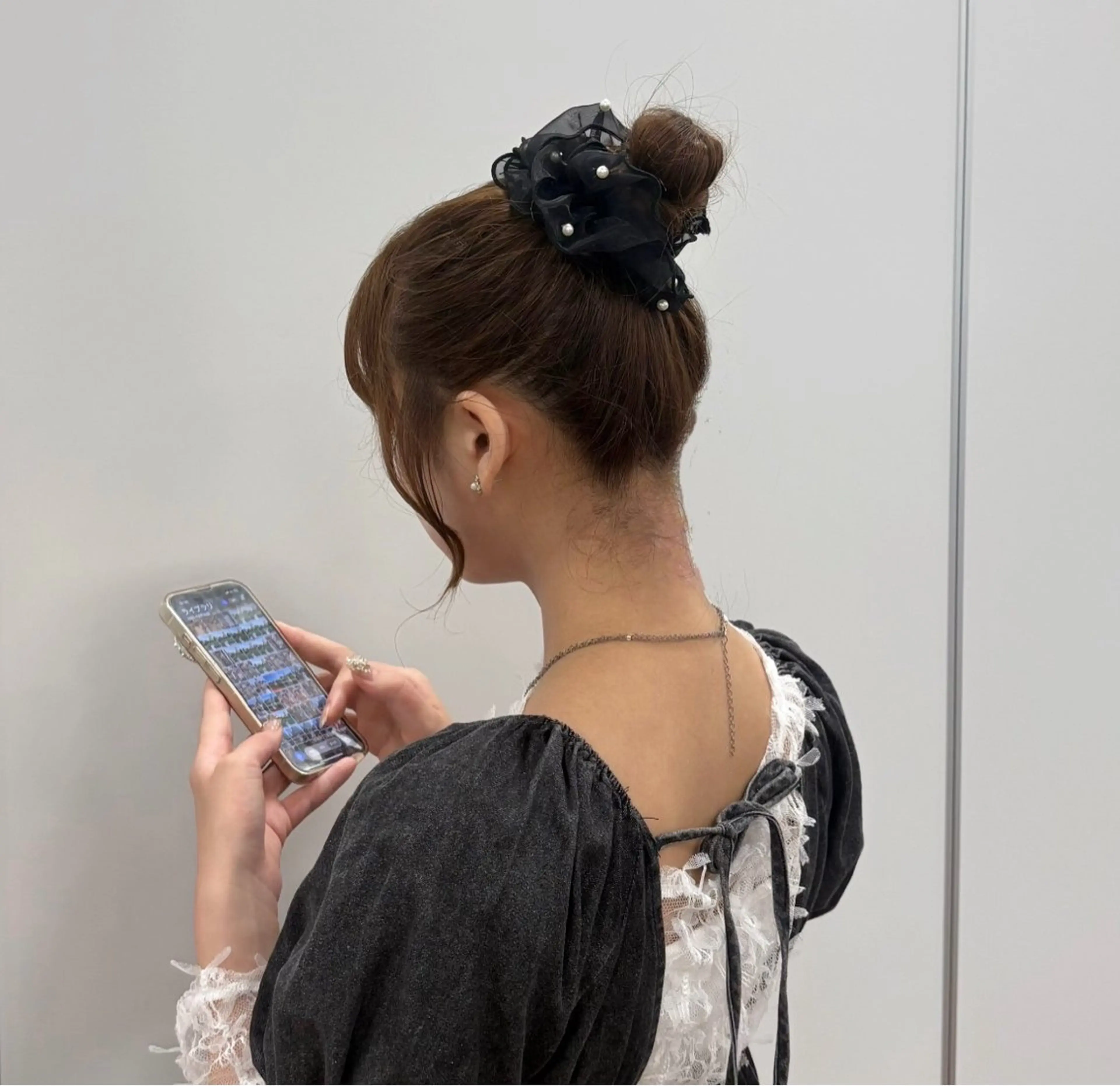 セミロング ヘアカラー みゆ/カラー モデル募集中🎀🤍のヘアスタイル
