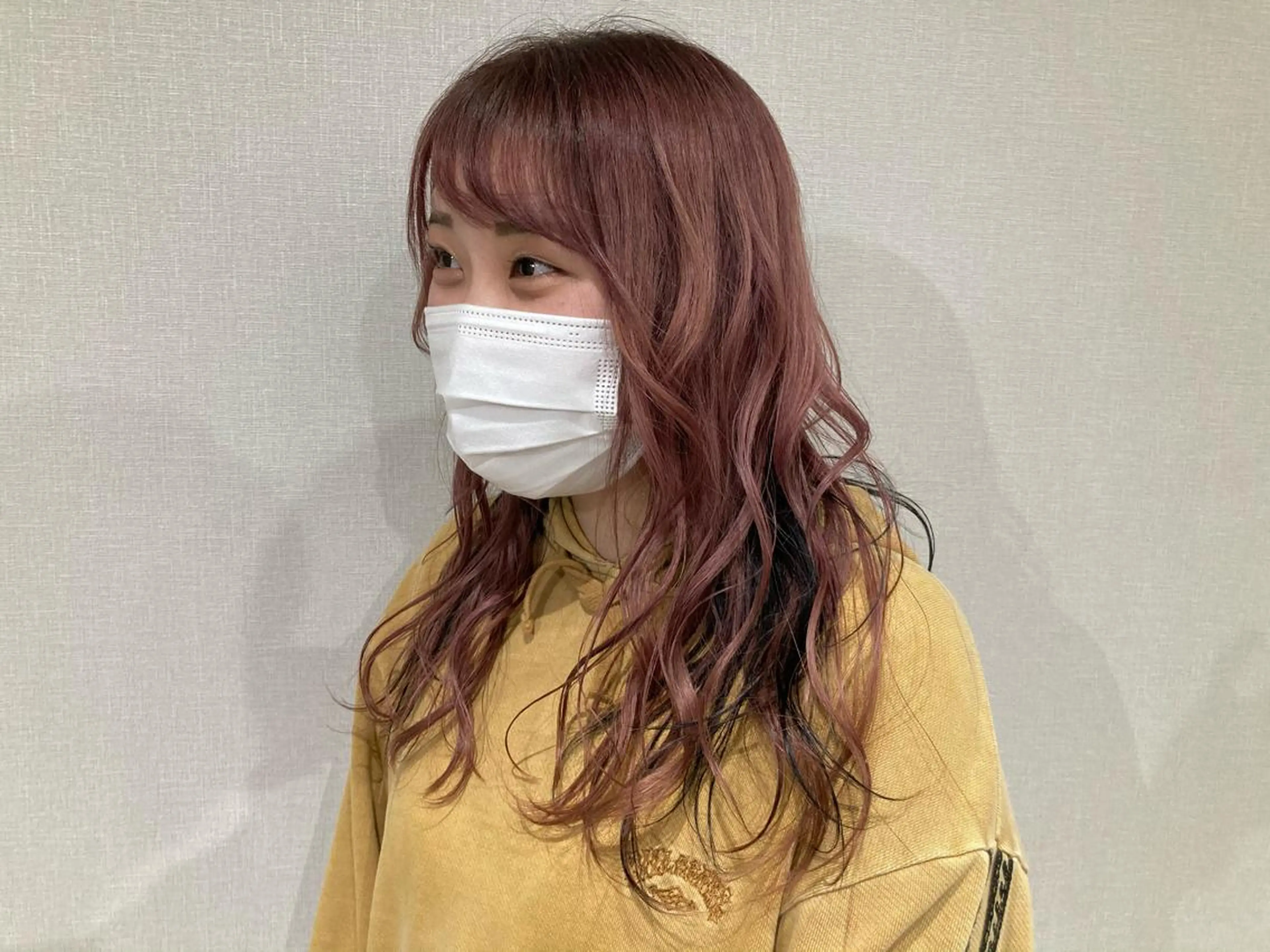 ミディアム カット ヘアカラー トリートメント hair salon rita 野々市所属・中野 幹也のヘアスタイル