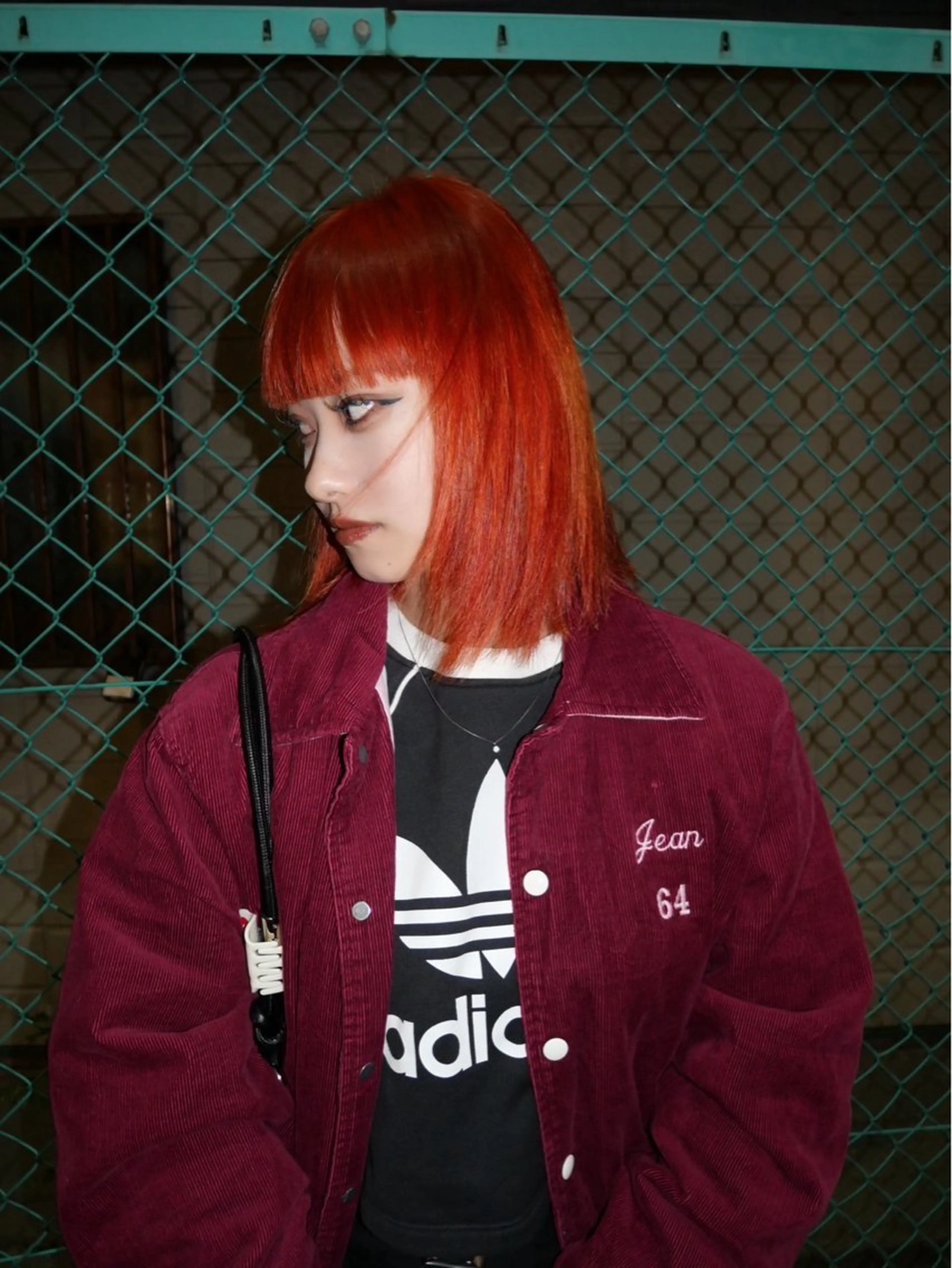 ミディアム カラー カットモデル FILMSりくのヘアスタイル