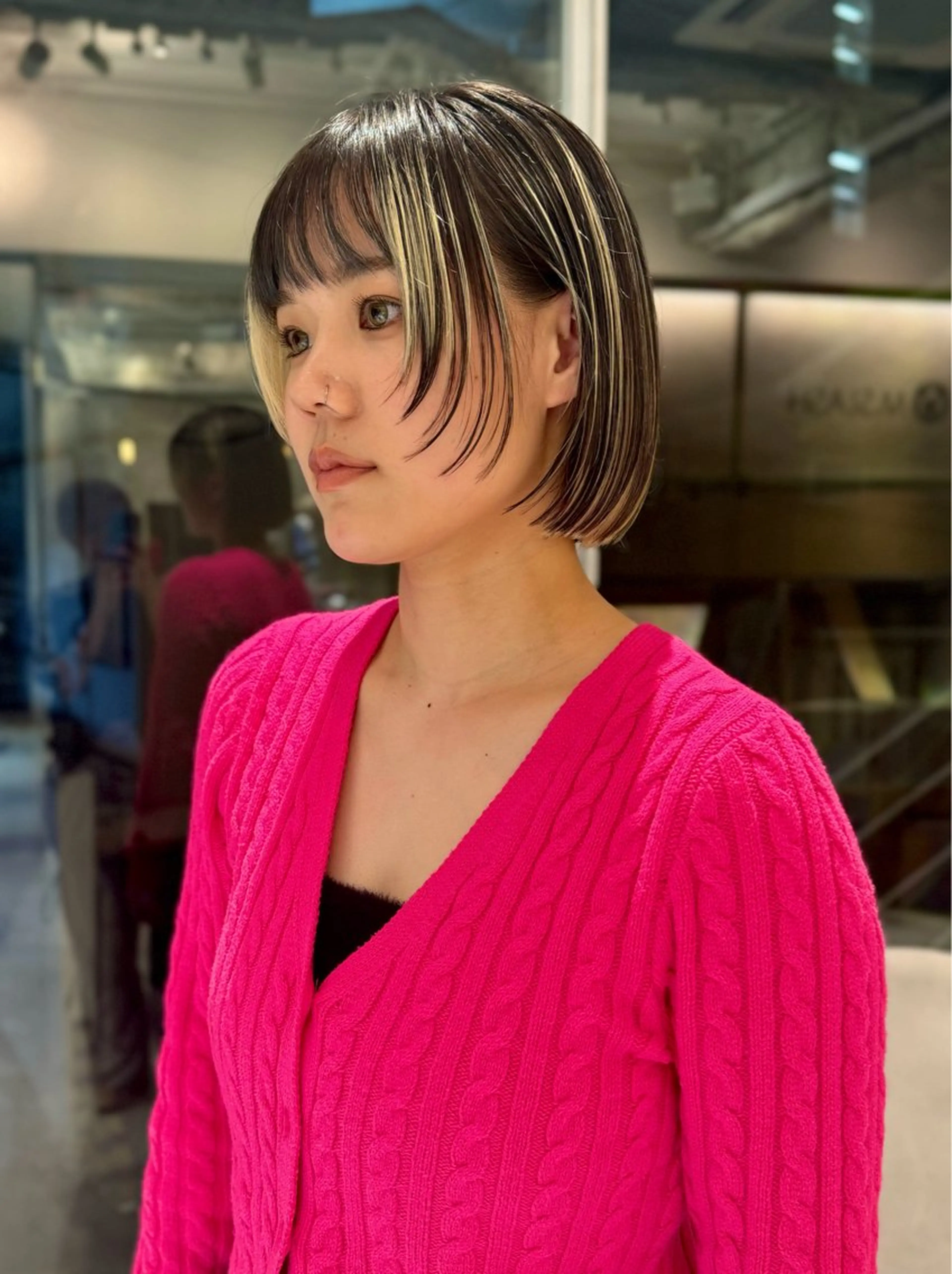 ショート カット 🩵垢抜けボブ /ミニボブ🩵しおのヘアスタイル