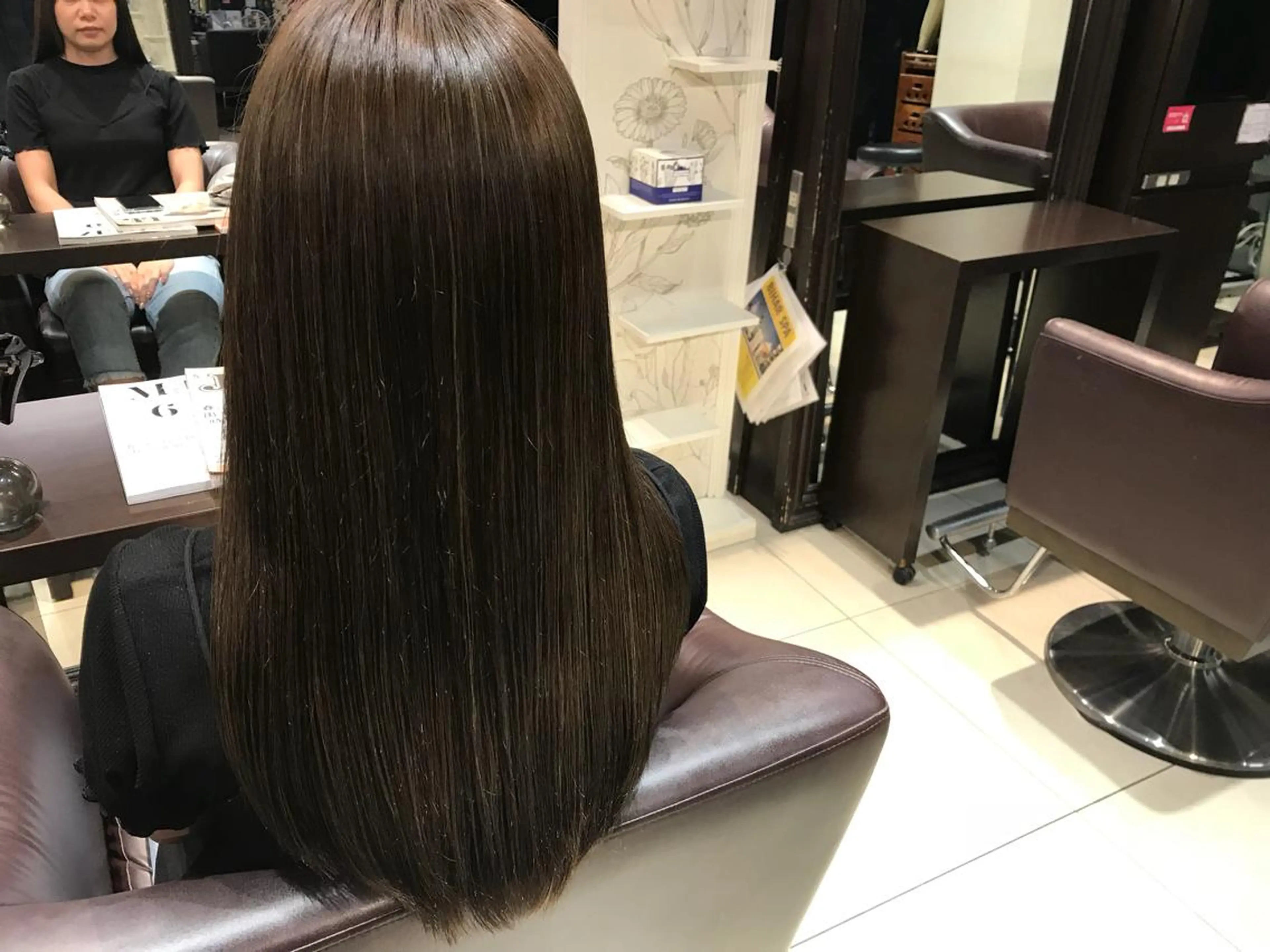 ロング カラー ヘアアレンジ ブラウンカラー 村岡 夏美のその他イメージ