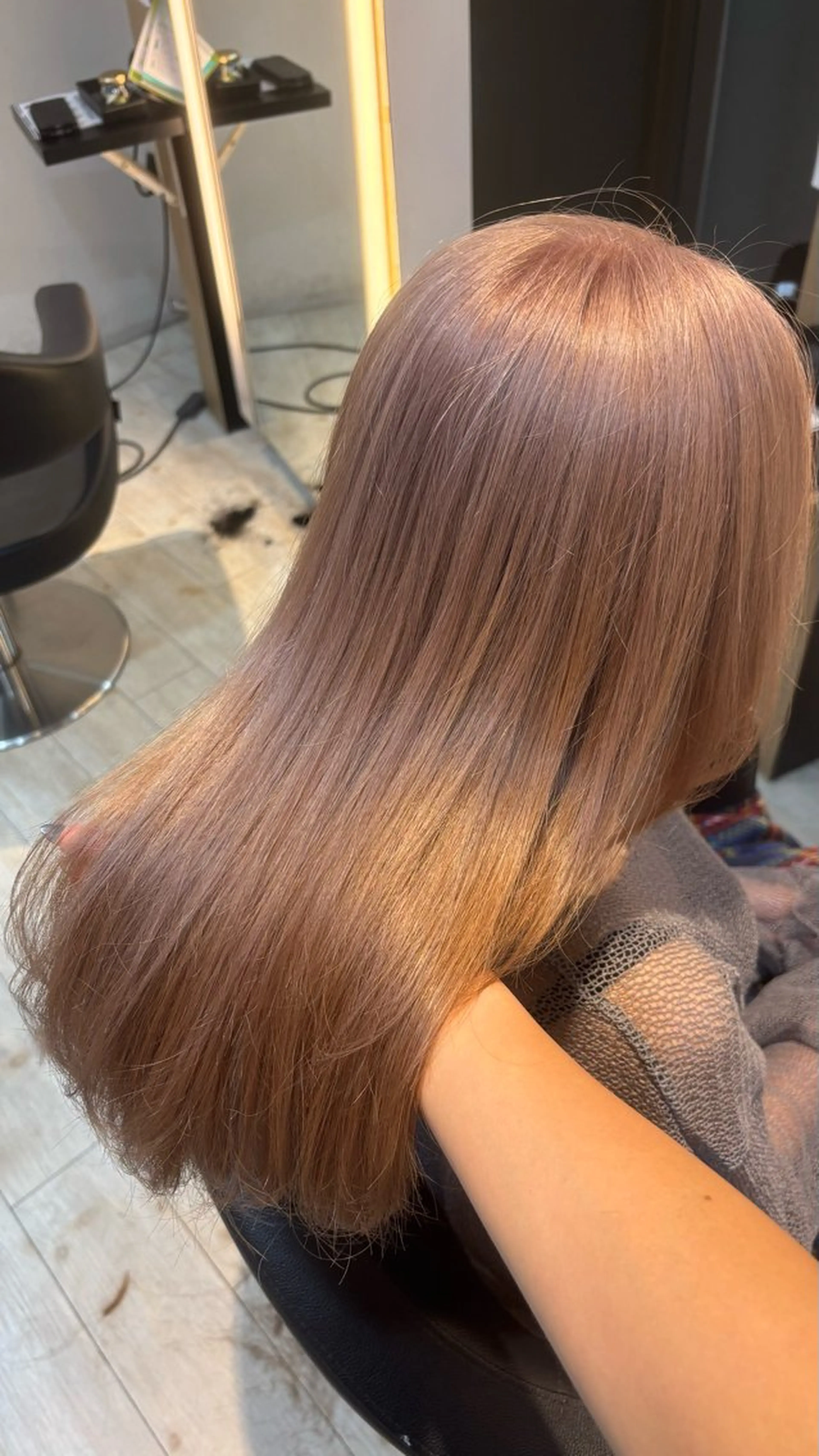 カラー ベージュカラー ブリーチ ミルクティーベージュ カット ヘアカラー トリートメント miyu/ボブ/ 透明感カラー/栄のヘアスタイル