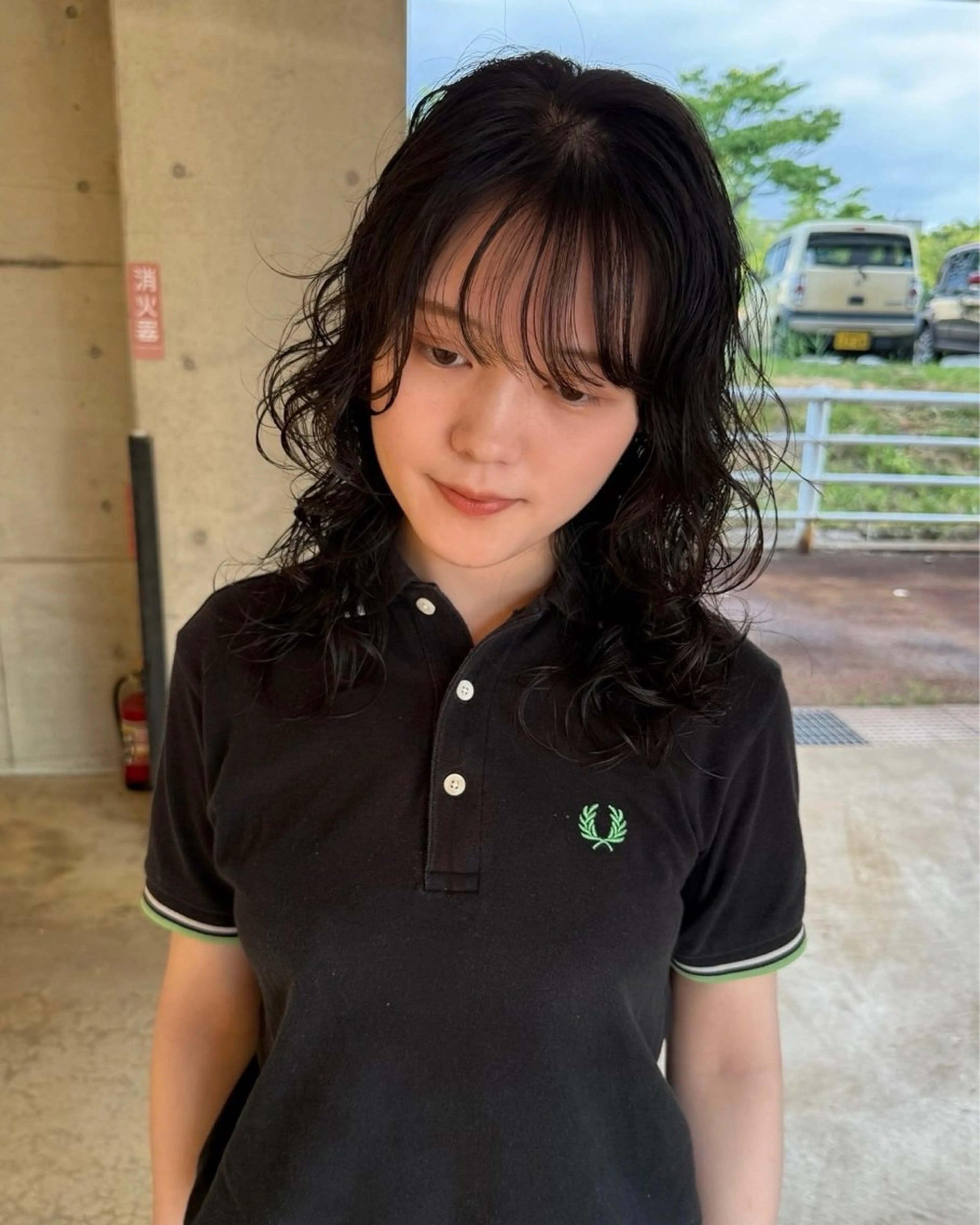 【2回目以降の方はこちら🌟】前髪/顔周りカット+艶カラー+オージュアクイックトリートメント🍓の写真