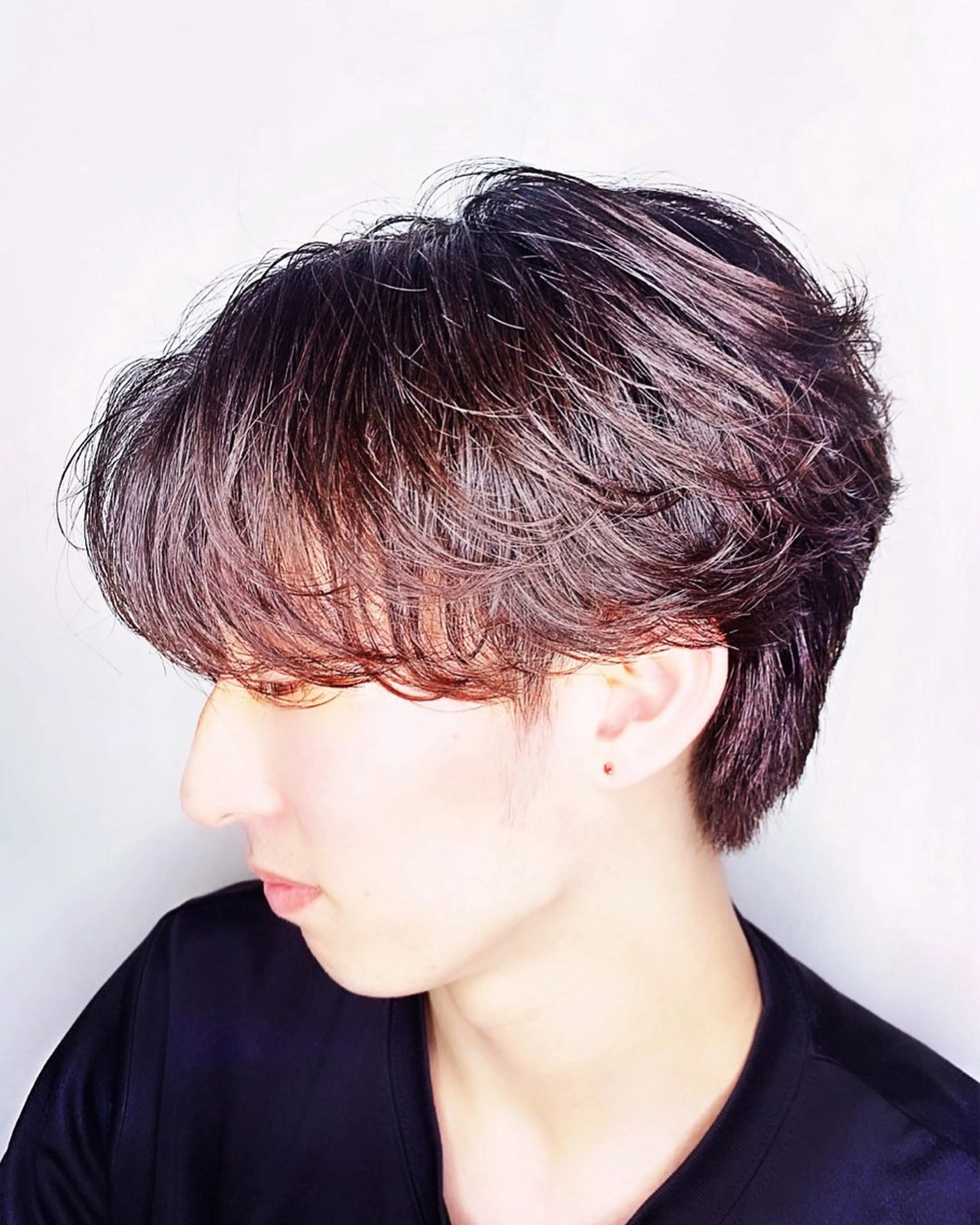 メンズ メンズカットの達人 暖色カラー ダイチのヘアスタイル